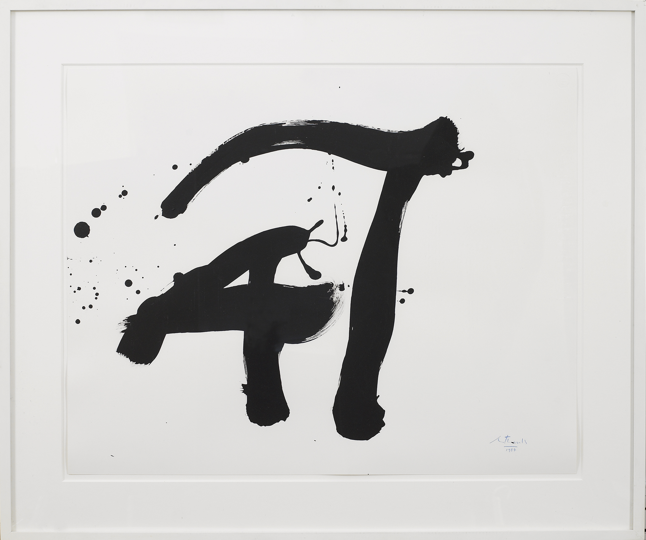 SOLD Untitled, 1987 , synthetic polymer paint on Strathmore paper, 23 x 29 inches