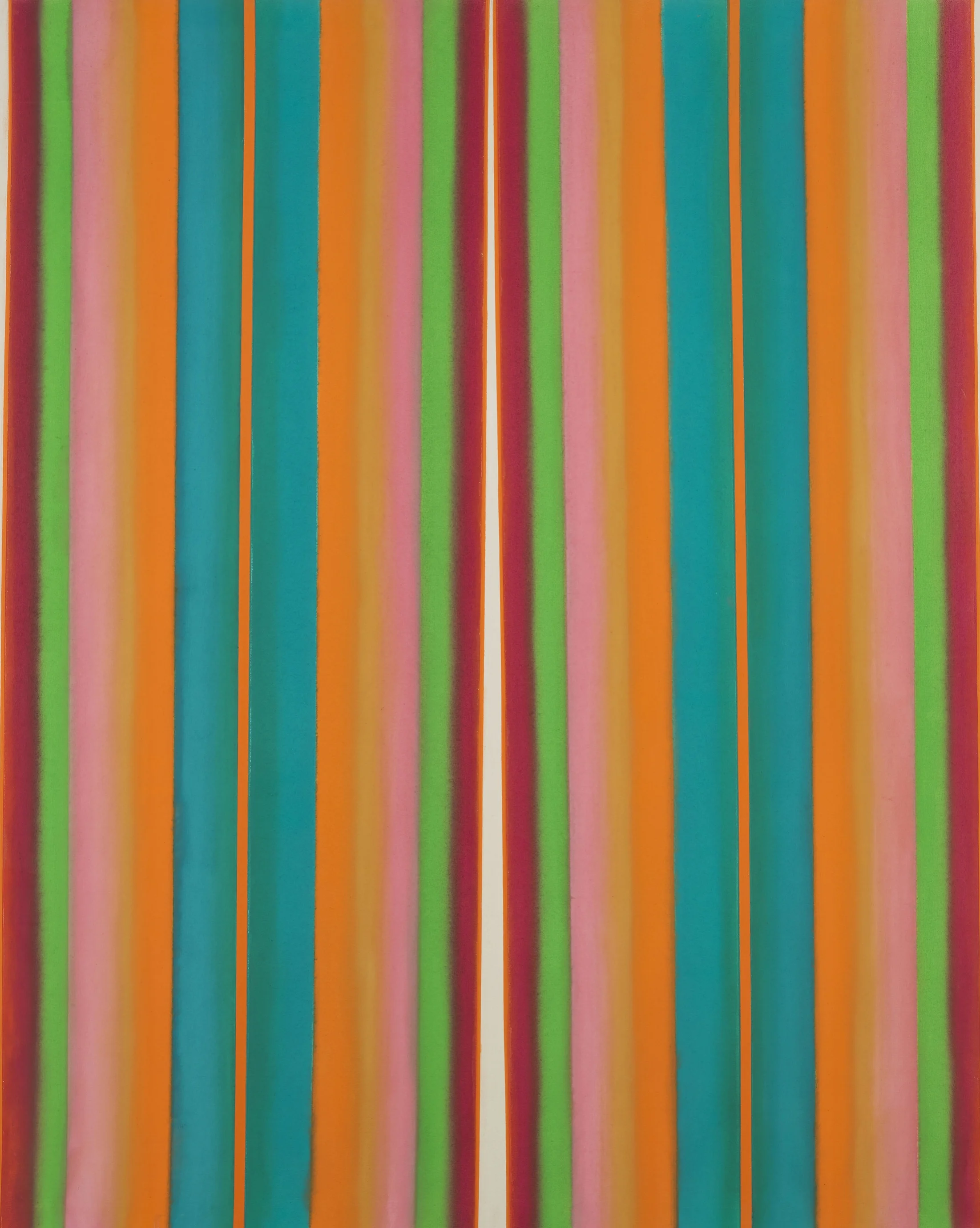 Leon Berkowitz , Cathedral #23, 1968 , oil on canvas, 72 x 90 inches