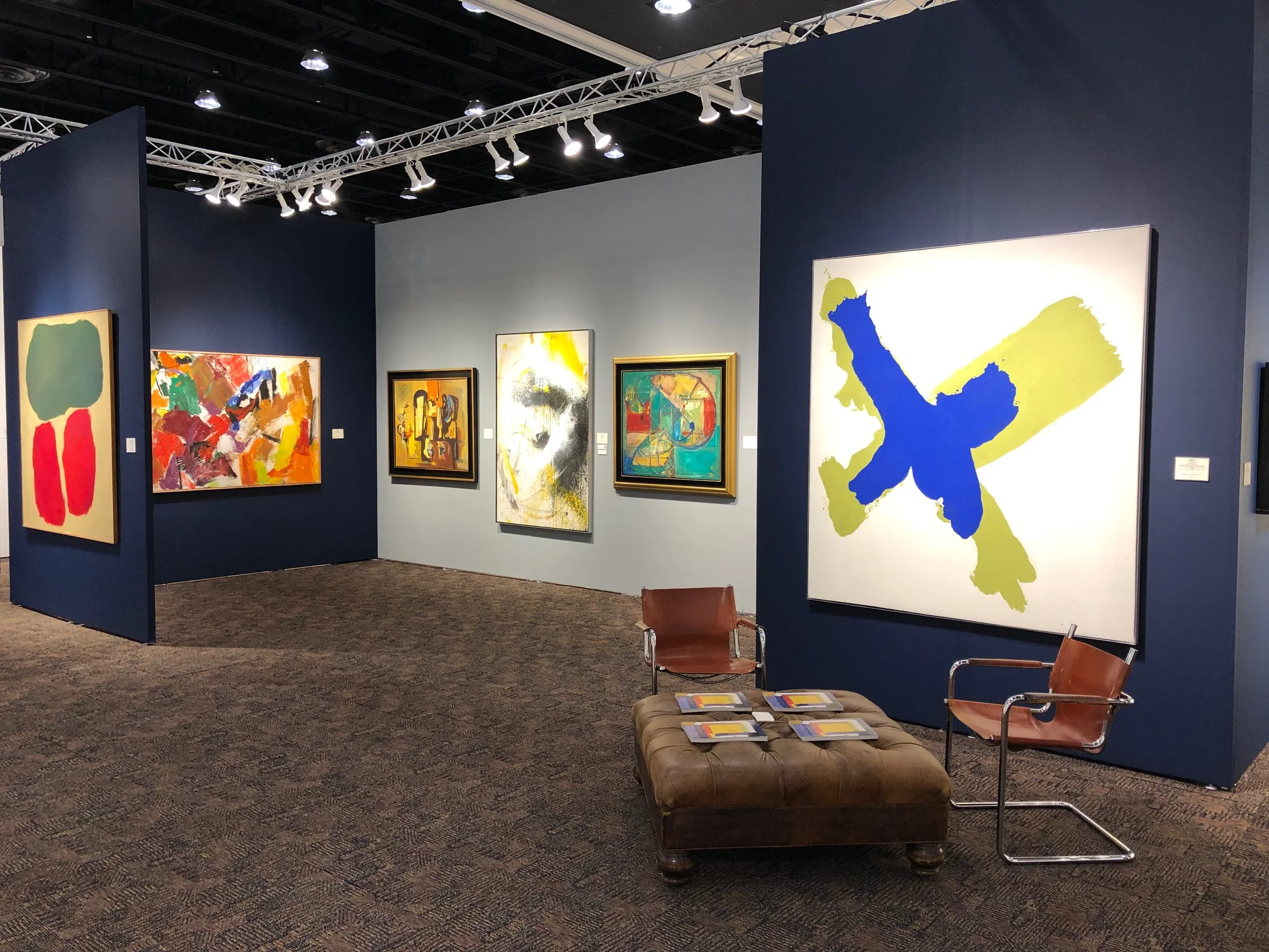 Ray Parker, John Little, Hans Burkhardt, Norman Bluhm, Hans Hofmann, and Friedel Dzubas