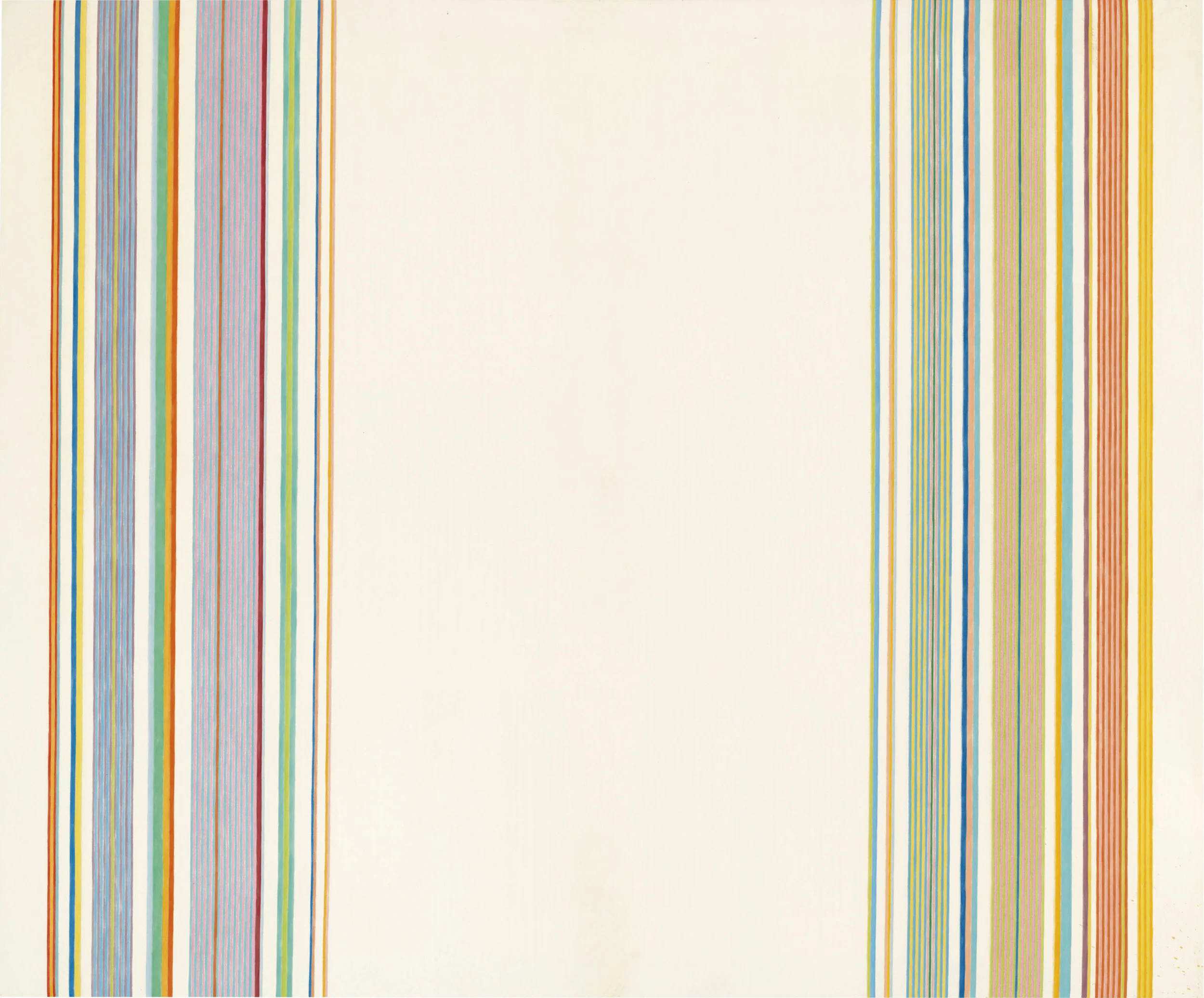 Sweet Hopscotch, 1960, Acrylic on canvas, 91 3/5 x 110 3/4 inches