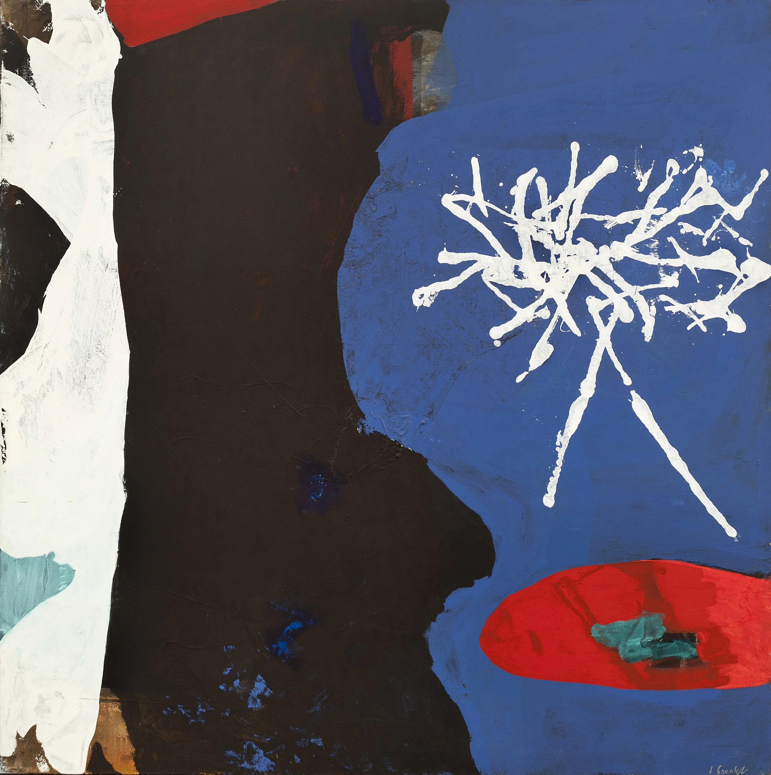 SOLD Gudrun, 1971 , oil on canvas, 72 x 72 inches