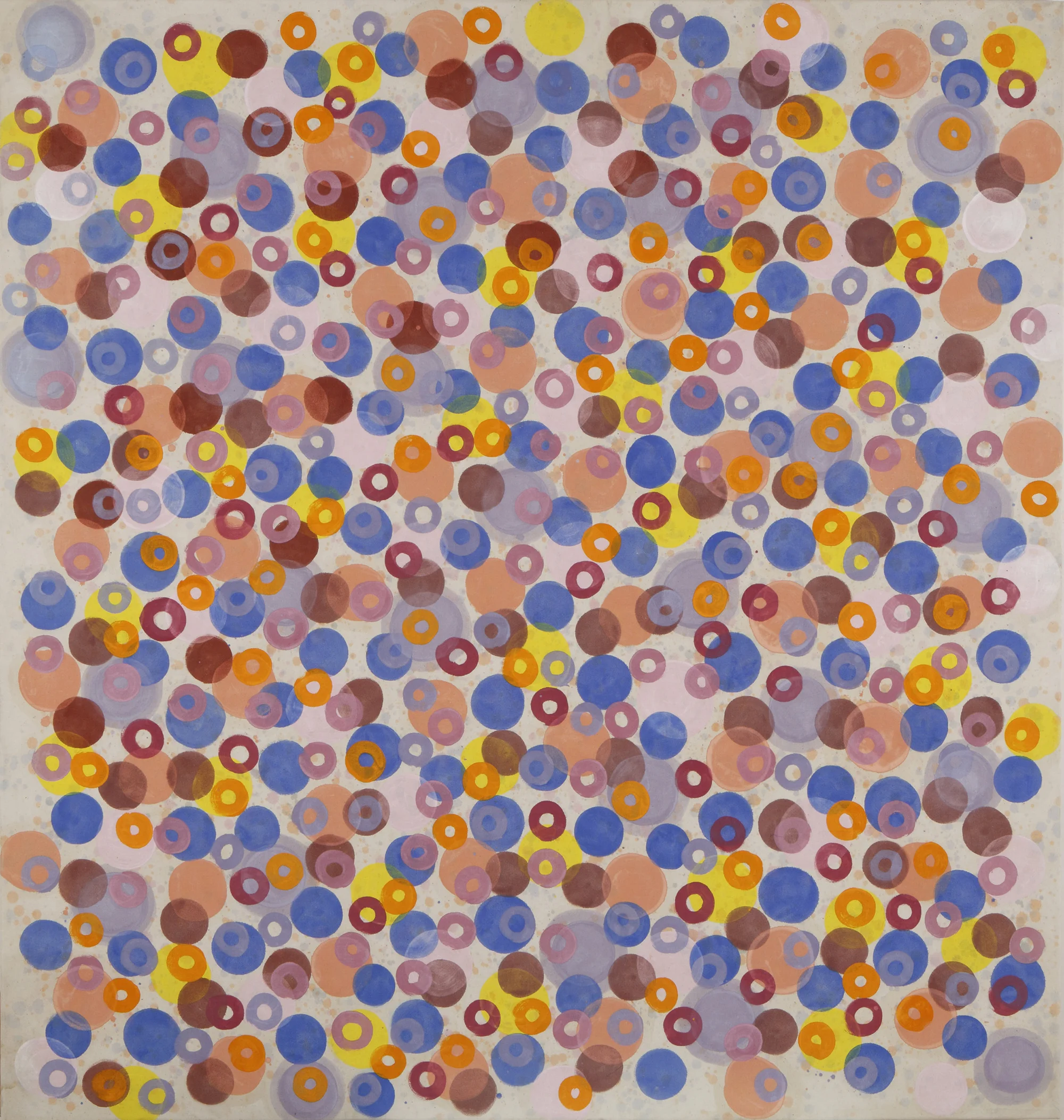 SOLD Untitled, c. 1958-59 , acrylic on canvas, 70 x 74 inches