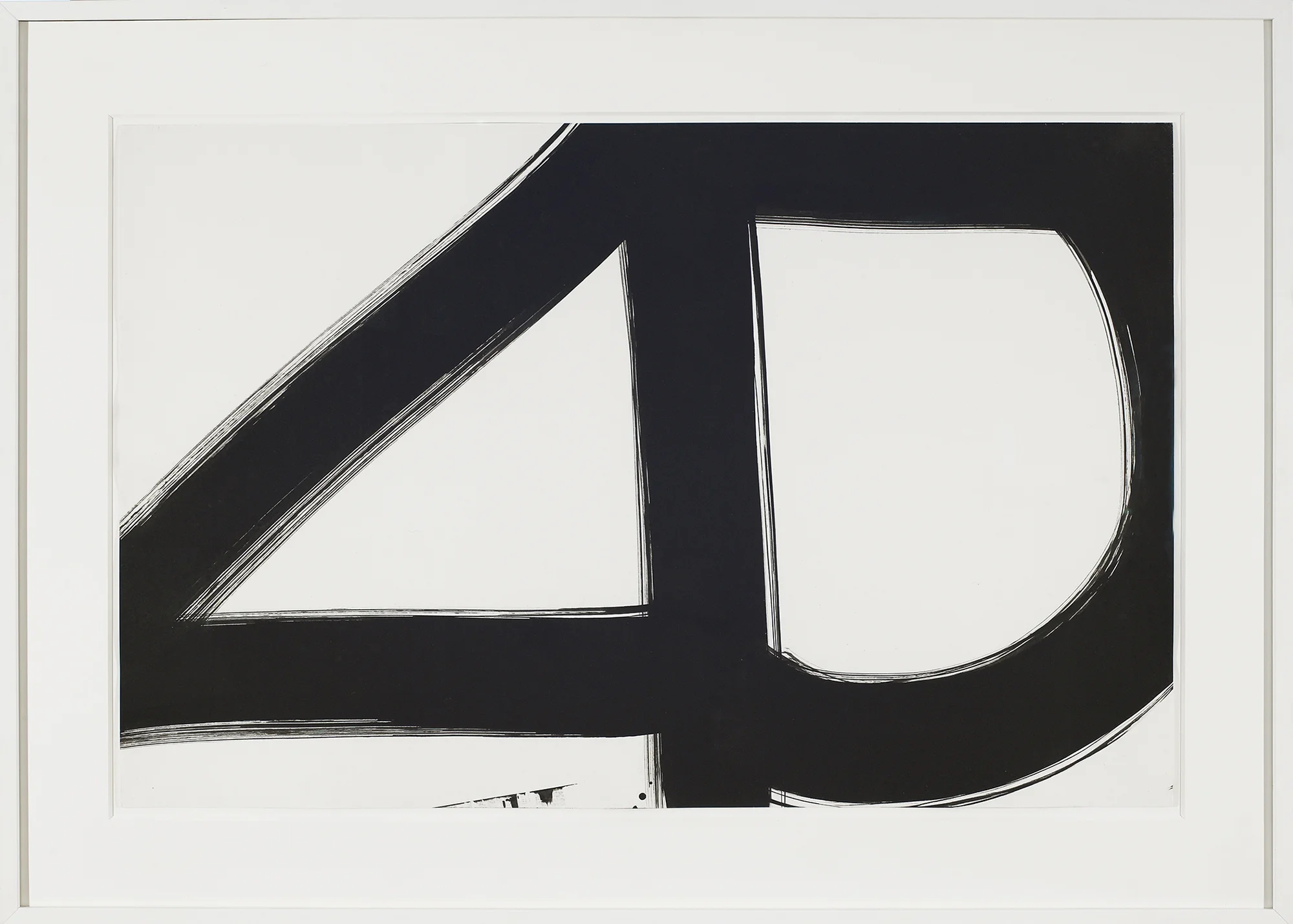 SOLD Untitled, No. 67-34 , 1967, ink on paper, 22 1/2 x 35 inches