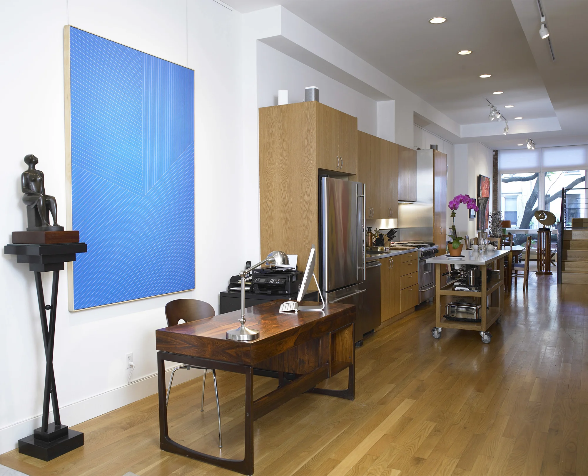 Decisions Decisions installed at Vallarino Fine Art, New York