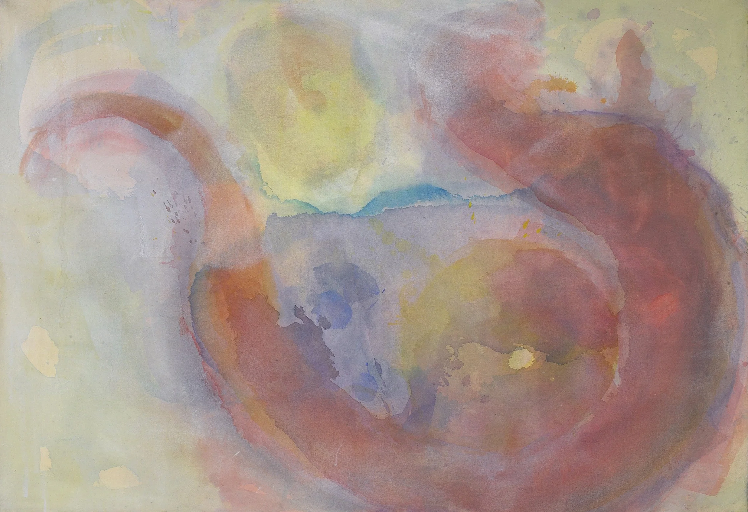 Untitled, Acrylic on canvas, 1968, 45 1/2 x 65 inches