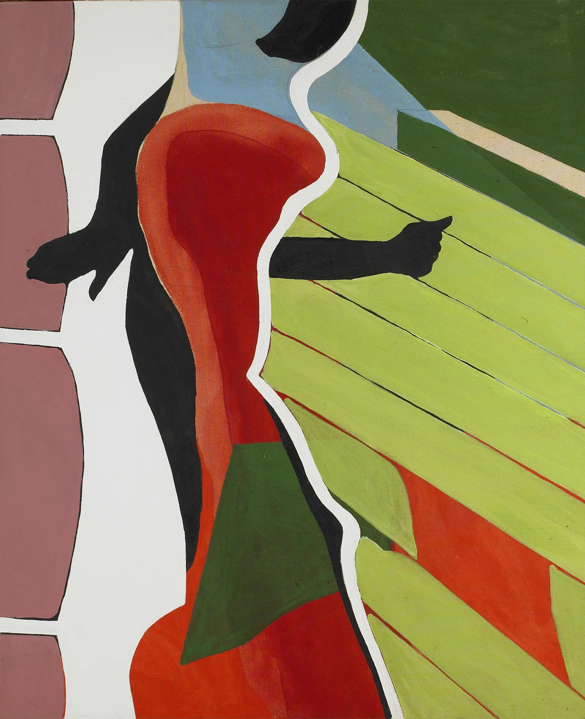 Untitled , 1977, Acrylic on canvas, 48 1/2 x 40 inches