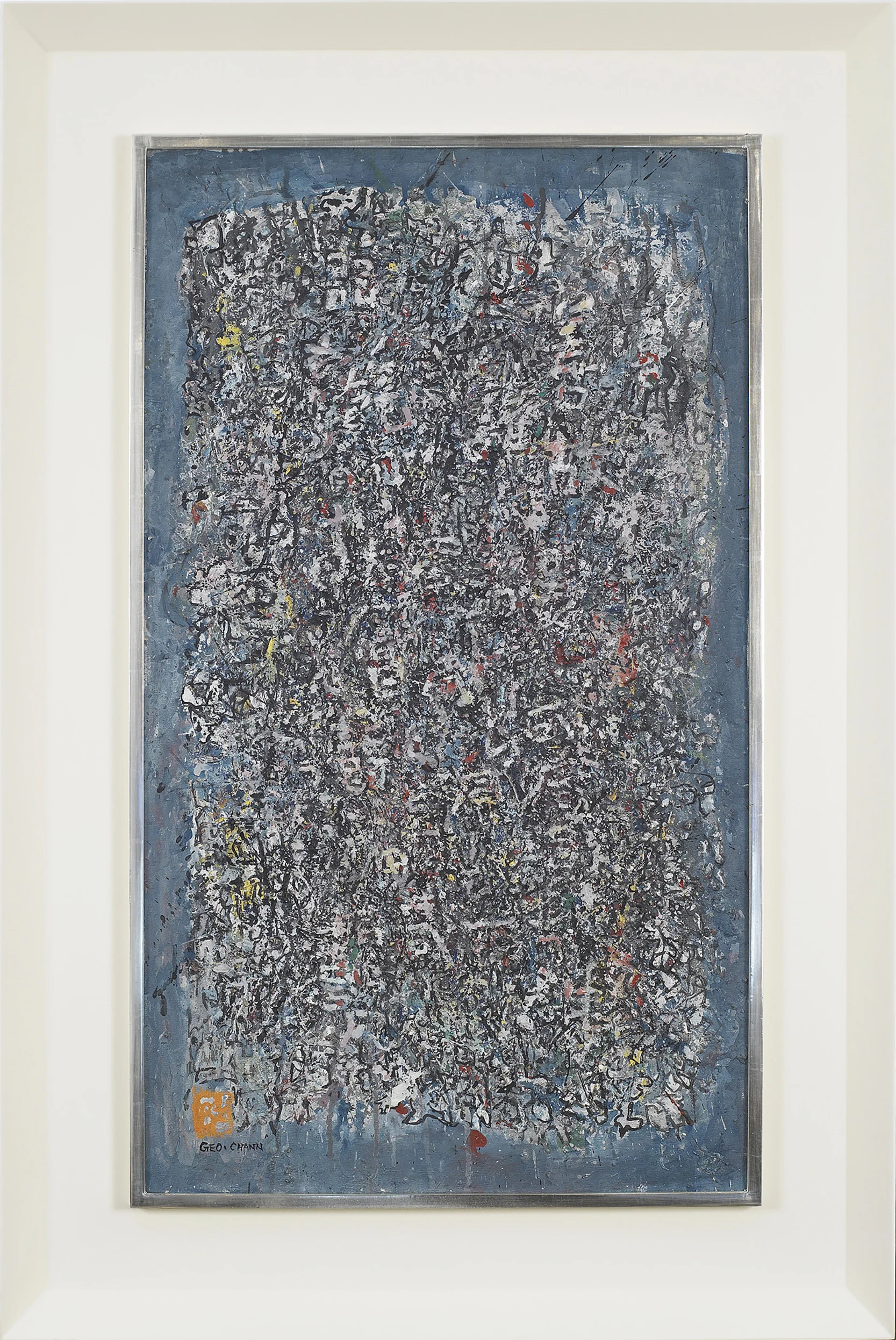 SOLD , Untitled, 1969, Oil on canvas, 36 3/8 x 21 1/8 inches