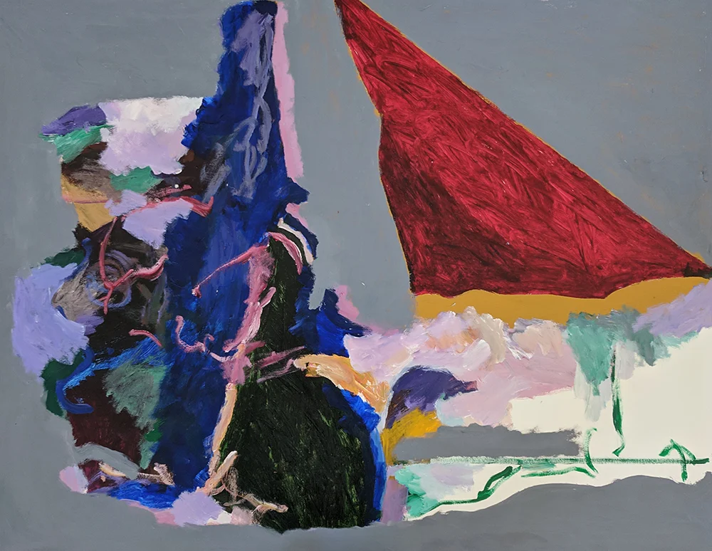 #2767 Untitled , Acrylic on paper, c. 1982, 38 1/2 x 50 inches