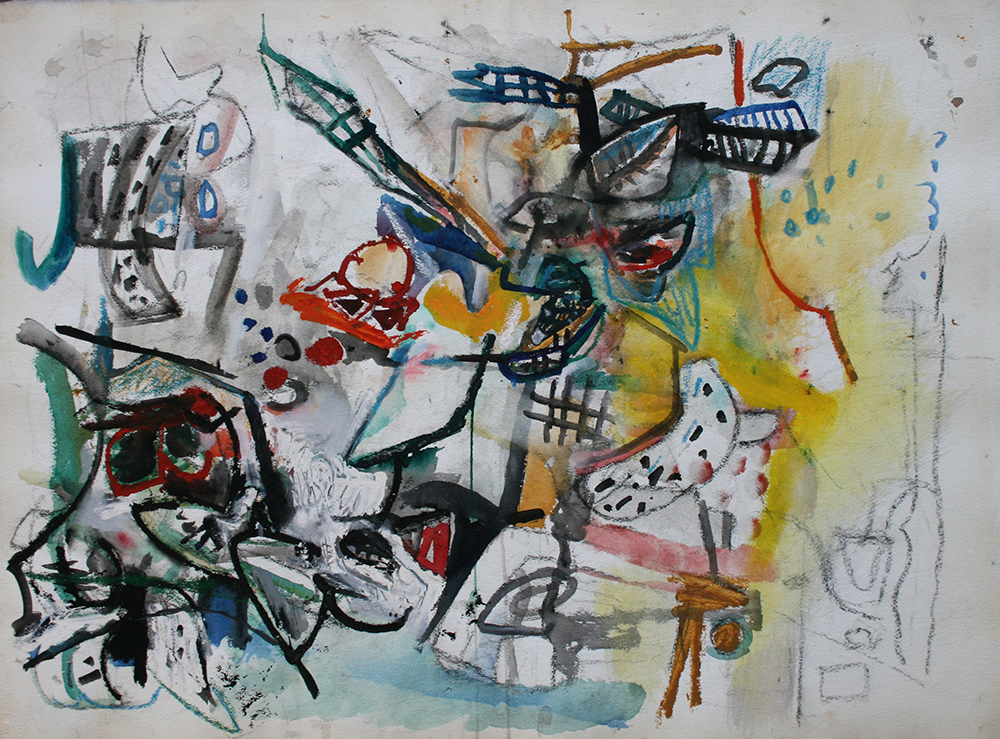 Untitled, Watercolor on paper, 22 x 30 inches