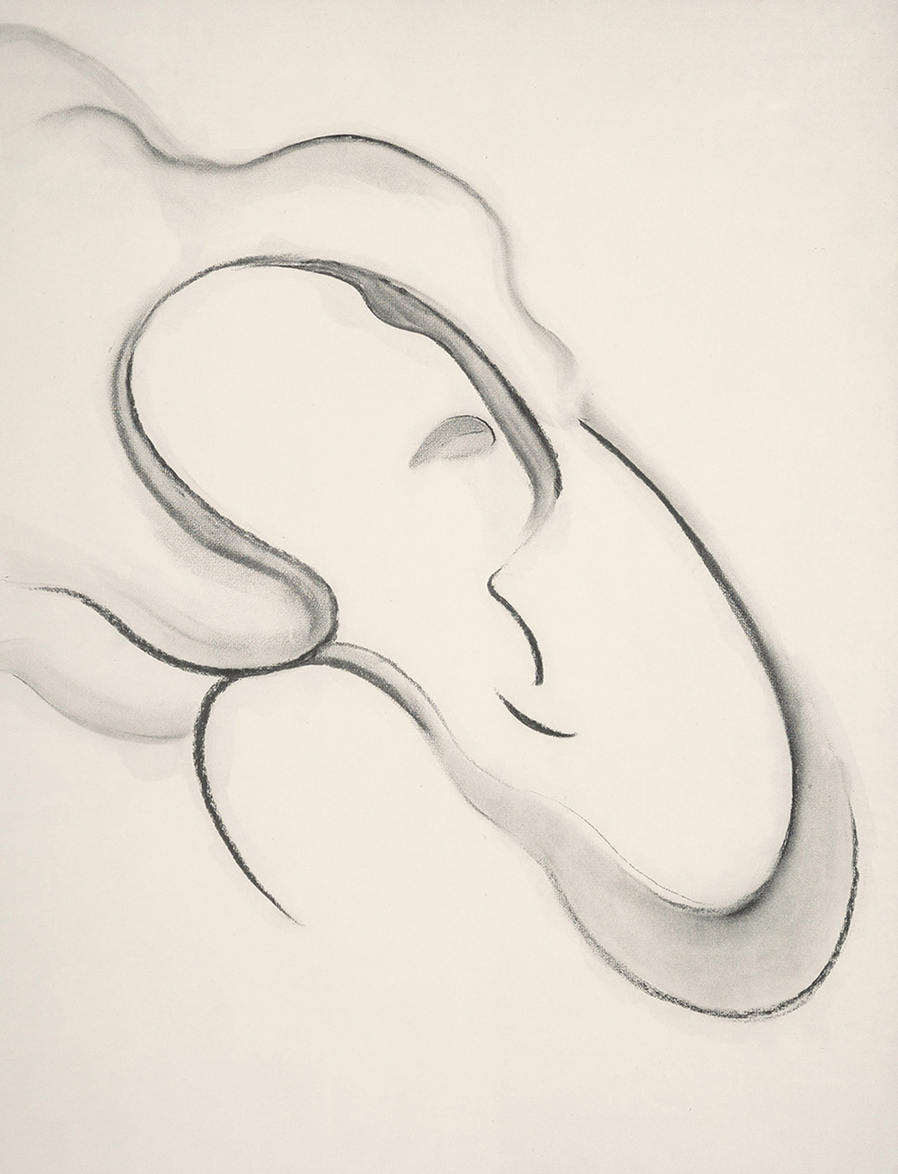 Abstraction Number IX, 1916, Lithograph on Rives BFK paper, 1968, 25 x 19 inches
