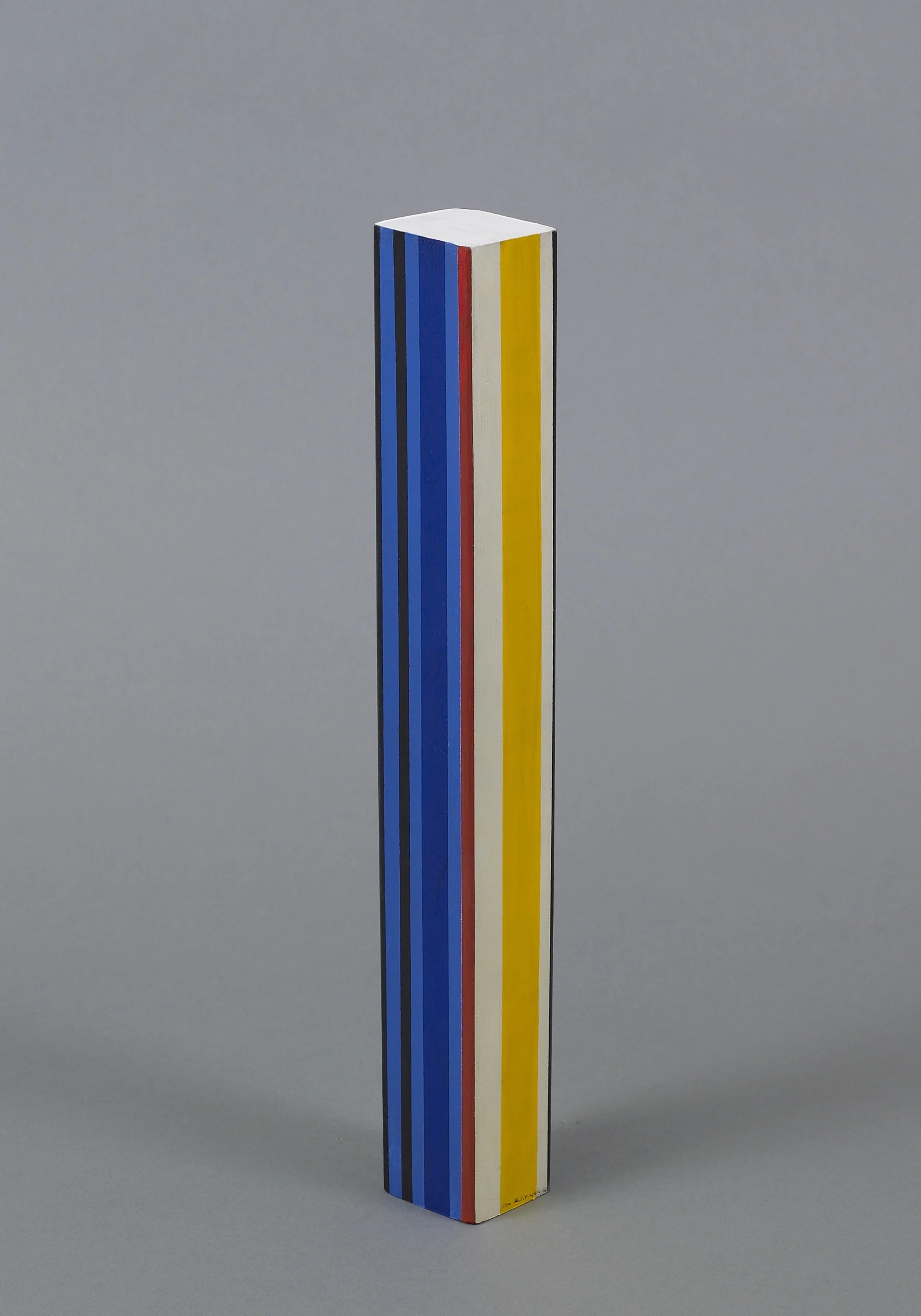Untitled, c. 1965, Acrylic on wood, 13 3/4 x 2 x 2 inches