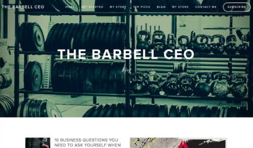 Subscribe to The Barbell CEO Club Newsletter