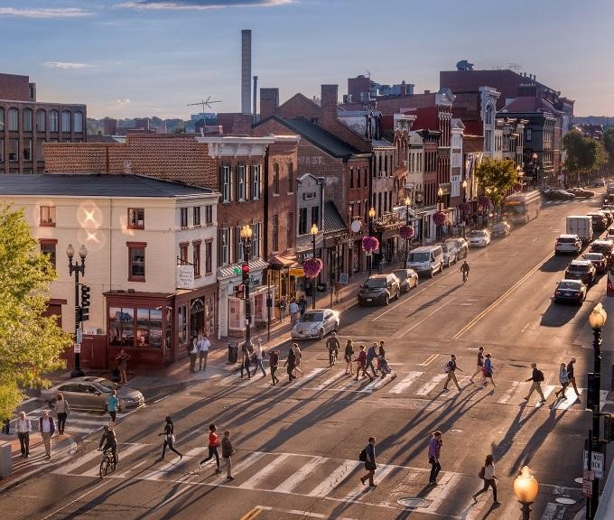 Street in Georgetown, www.georgetowndc.com