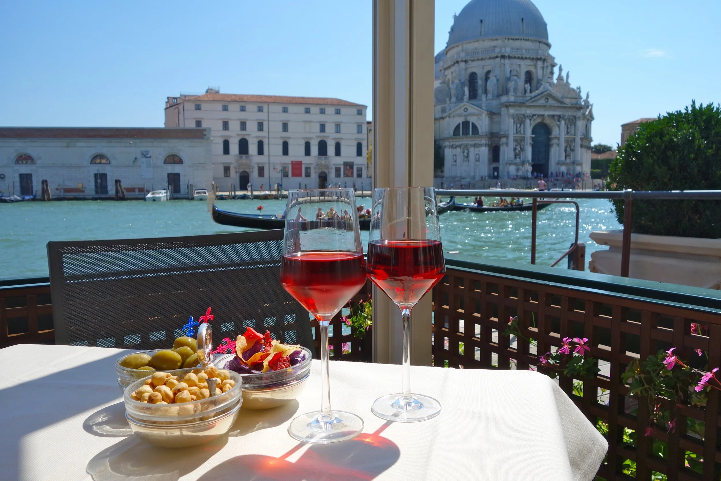 At our hotel, the Westin Europa & Regina , on the Grand Canal.