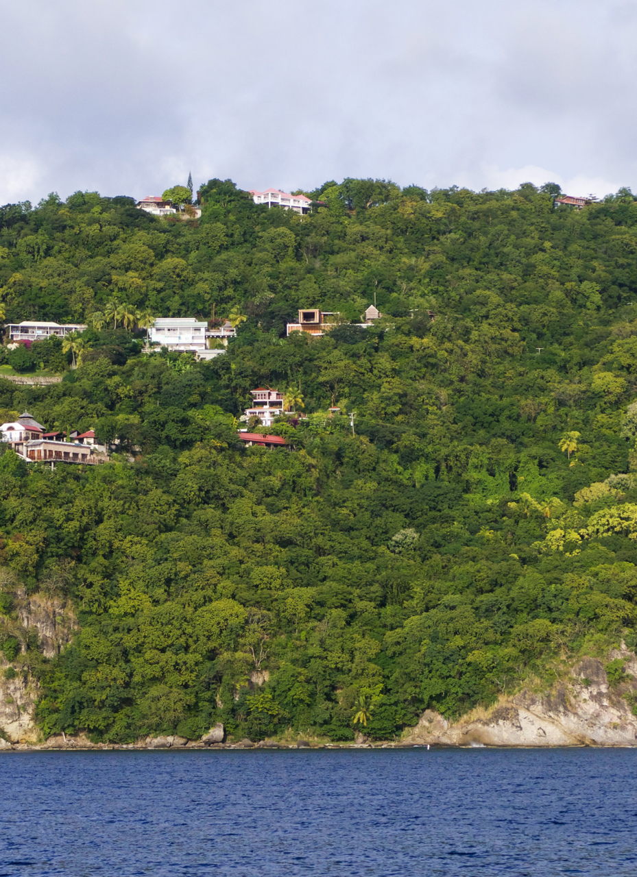 That's our villa in the middle!
