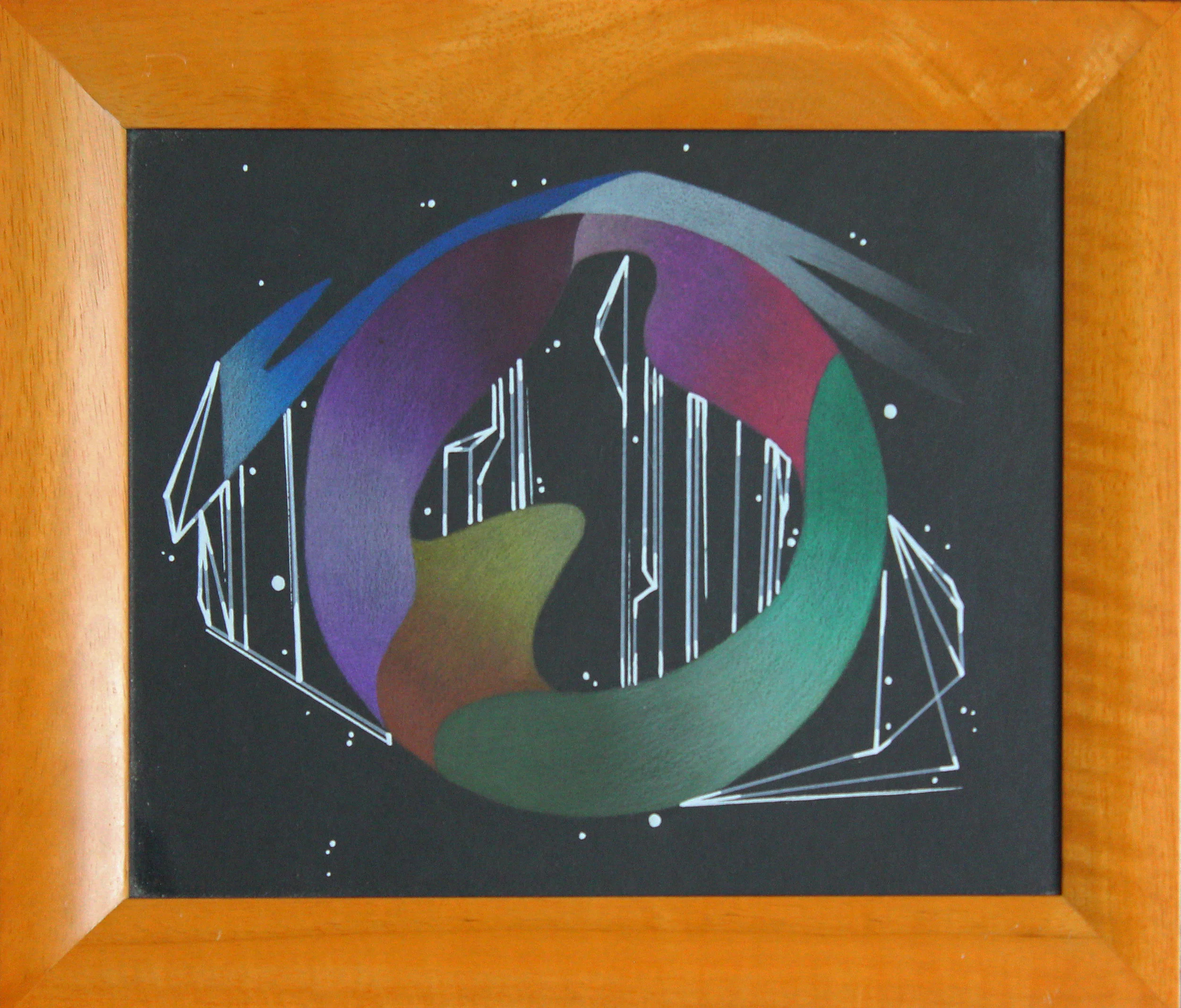 Helios | 10" x 12" | Polychromos and Sakura fine liner pen on Artagain Paper