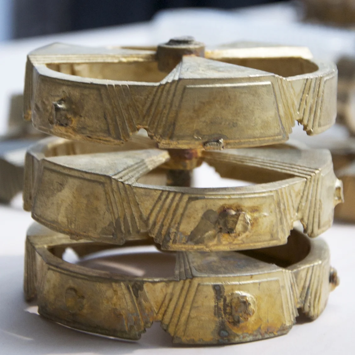 DESIGN FOR ART DECO CUSTOM BRASS CASTING
