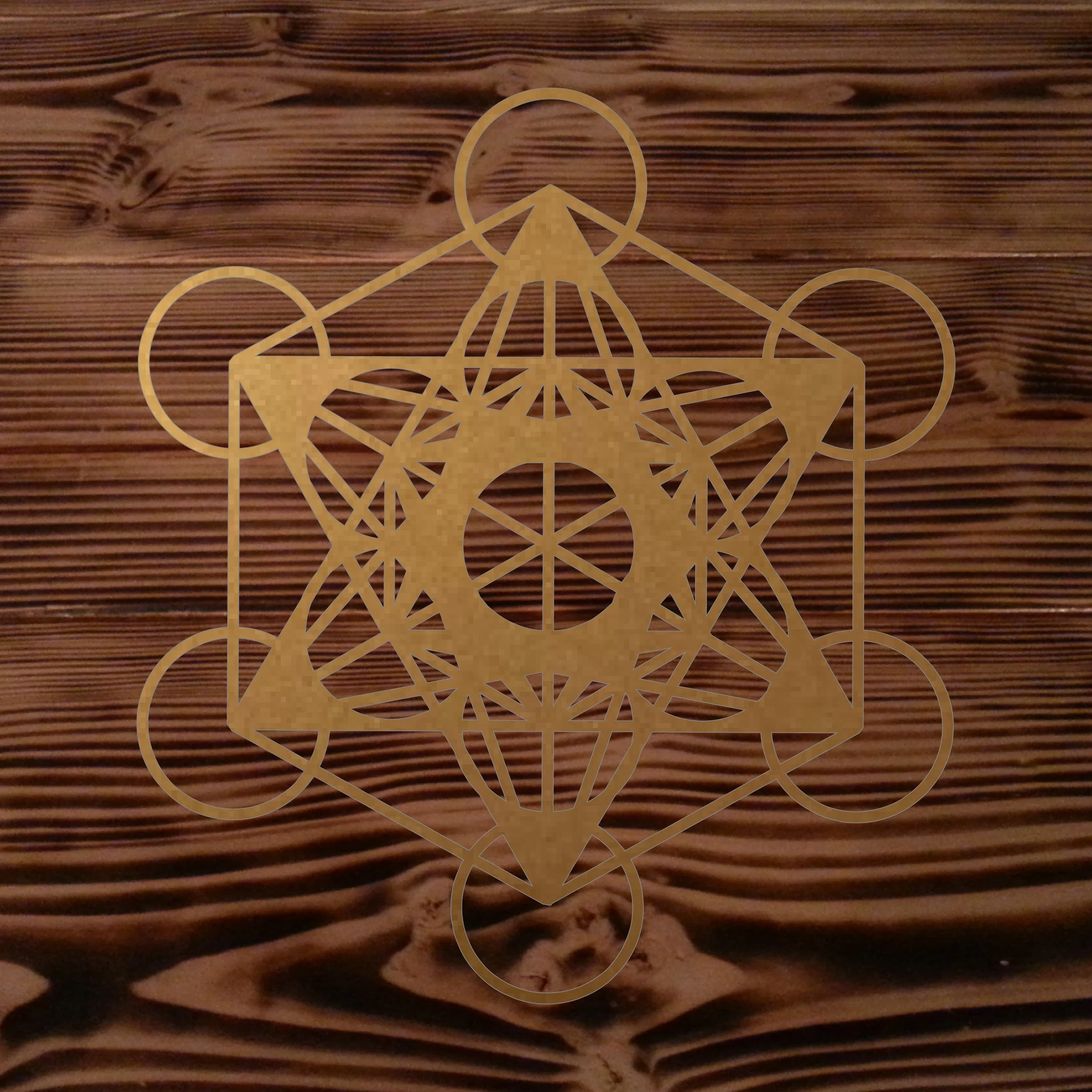 Metatron's cube decal sticker