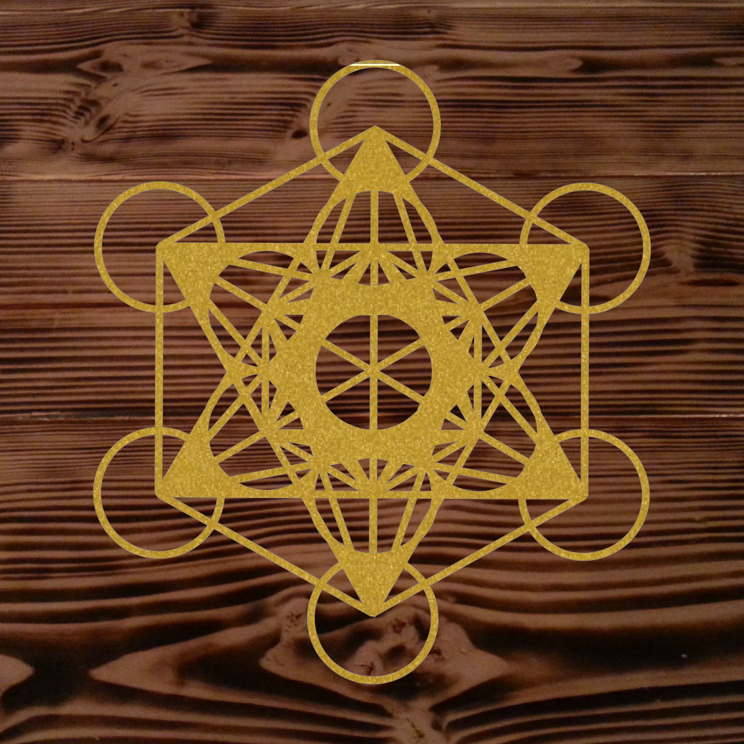 Metatron's cube decal sticker