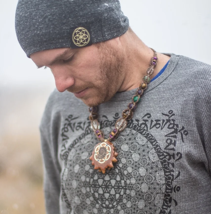 Orgainc beanie geomtery 