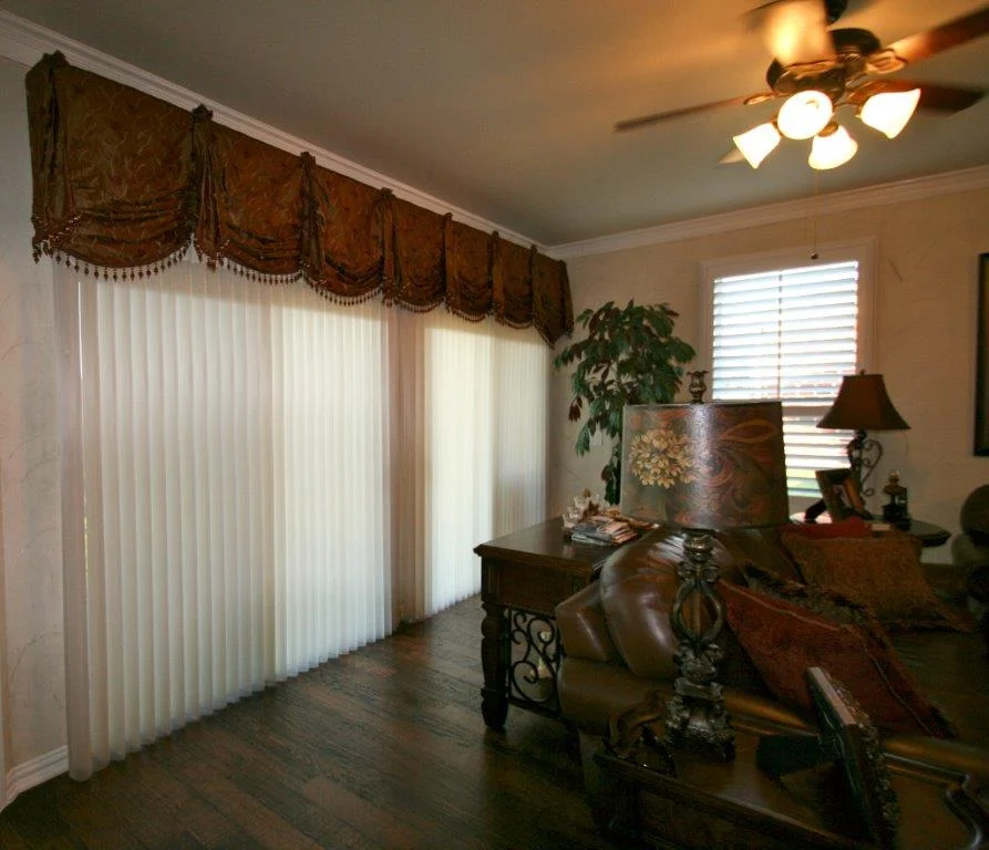 Client Work: Amy's Custom Luminette Privacy Sheers - Frisco, TX