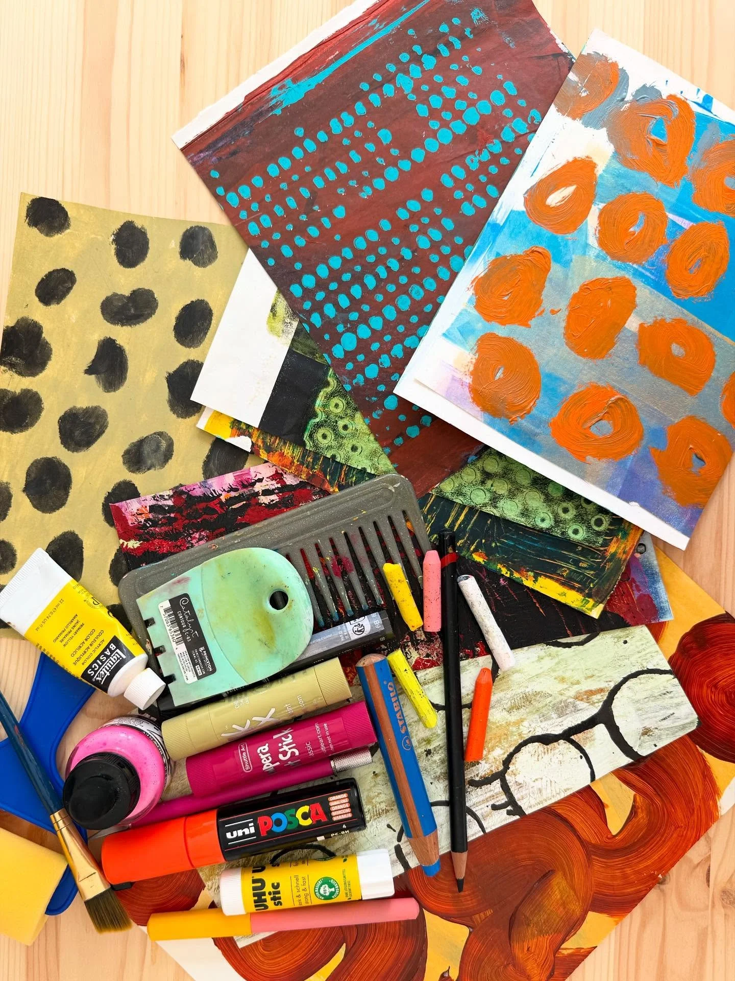 I will be teaching a NEW community class this fall at UTSA Southwest Campus (the former Southwest School of Art). It is a weekend, 2 day workshop, Saturday and Sunday, October 4-5, 10:00am-4:00pm. It&rsquo;s called Mixed Media Paper Collage. Come and