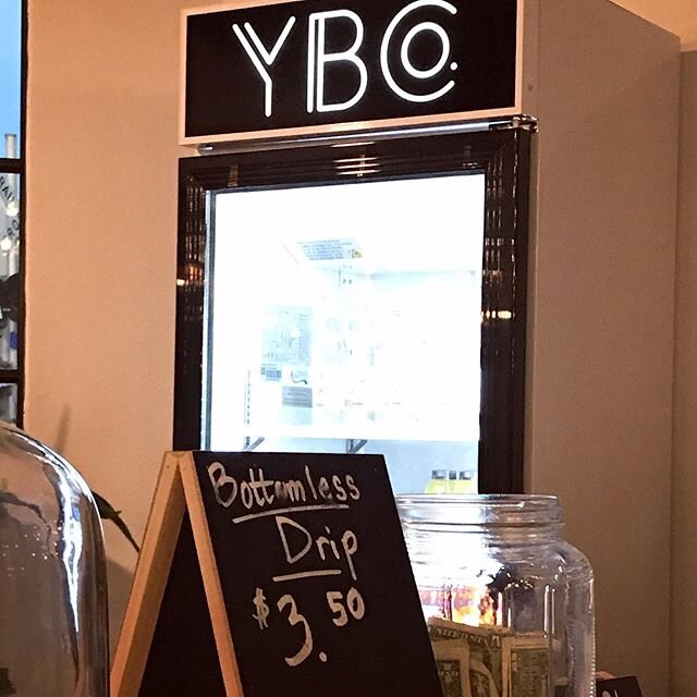 @yborbeveragecompany offers bottomless Zeal drip coffee! If you&rsquo;re in the area make sure to stop by and grab some coffee or some wine and beer!