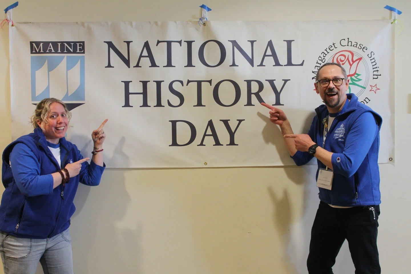 Today we celebrate Event Organizer's Day! MCSL Museum Assistant John Taylor also serves as the National History Day State Coordinator. Every year, he and his partners from the Maine Humanities Council, Nicole Rancourt and Harper Batsford, put togethe