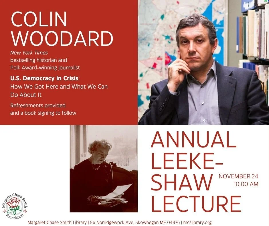 Join us on November 24th as Colin Woodard, award-winning journalist and author, addresses a pressing concern: The United States is facing a period of significant political transformation that many view as a test of the nation's democratic foundations