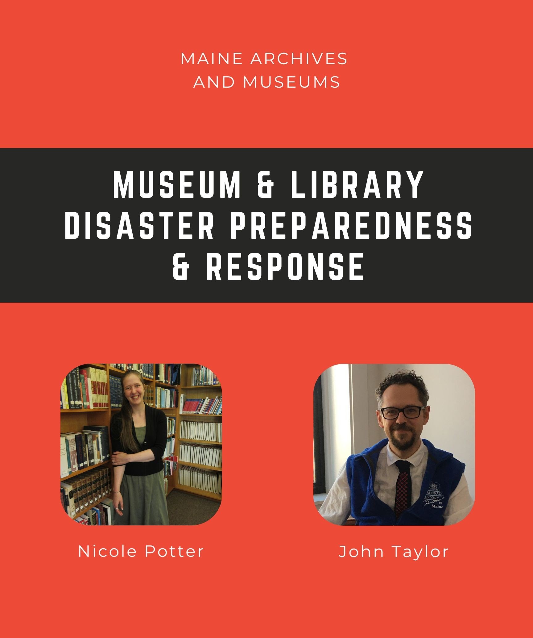 Museum and Library Disaster Preparedness and Response Training