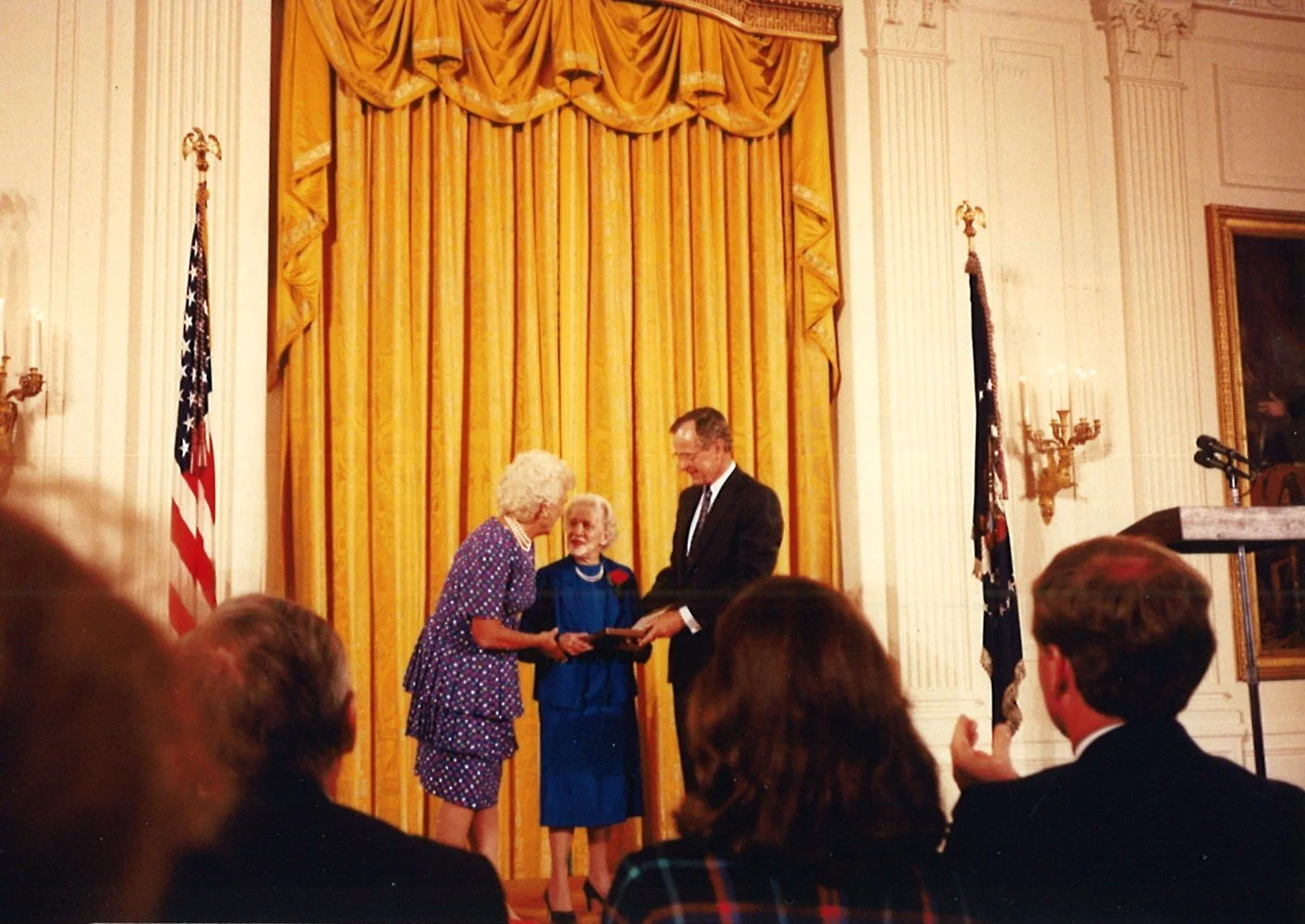 #OTD in 1989, the Senator was awarded the Presidential Medal of Freedom from President George H. W. Bush.