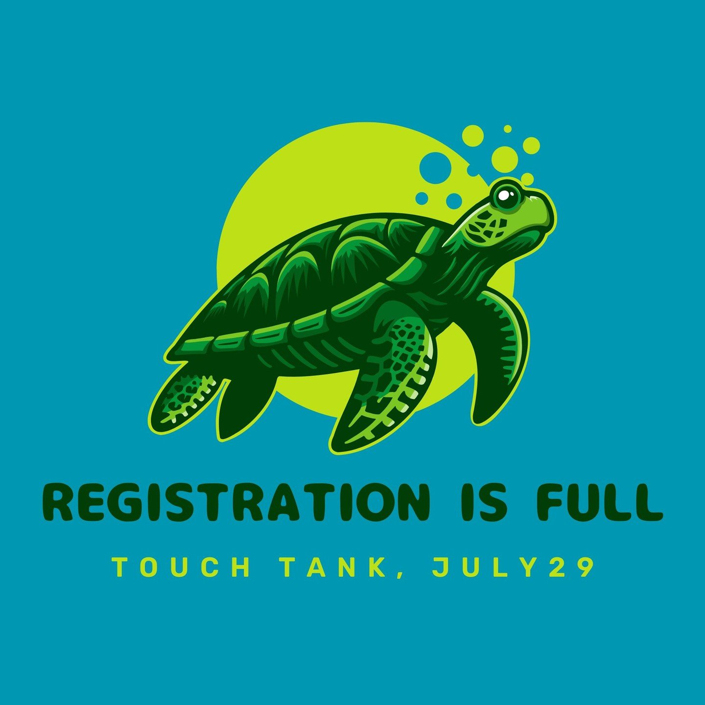 All spots have been reserved for the Touch Tank event on July 29th, but we still have a few slots open for today's program with the Challenger Learning Center. Come build a rocket with us at either 10 or 11! Click the link to register!
https://ow.ly/
