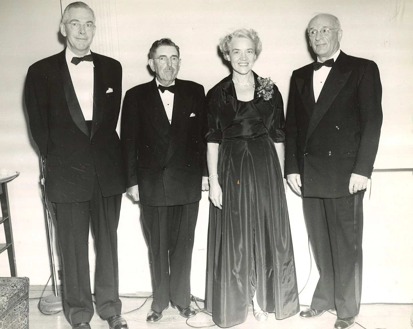 Check out Senator Smith looking elegant at the Poland Spring Hotel Studio during the Maine Savings Banks 60th Convention in 1953! Come check out a selection of her dresses and fashion accessories currently on display at the MCSL!