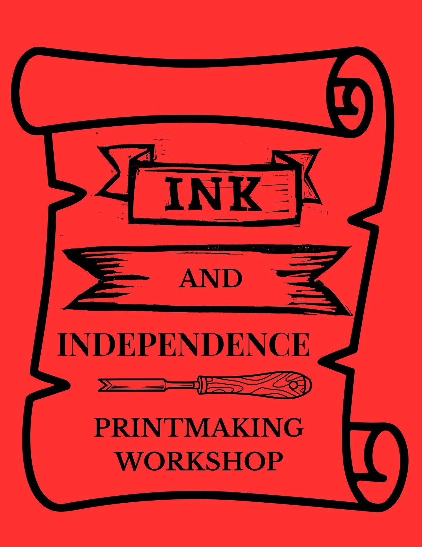 🚨🌹UPDATE: This Saturday's printmaking workshop is now fully booked!🌹🚨