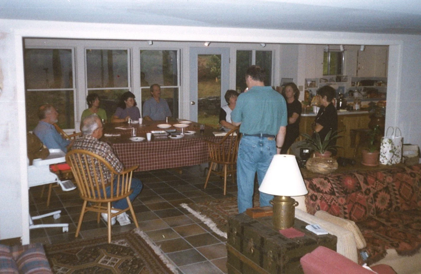 It's #TBT! In 1999, Fred and Jane Davis invited the staff of the MCSL to Senator Smith's former summer home in Cundy's Harbor for a lobster feed. Judging by the photos, it looks like everyone had an amazing time!