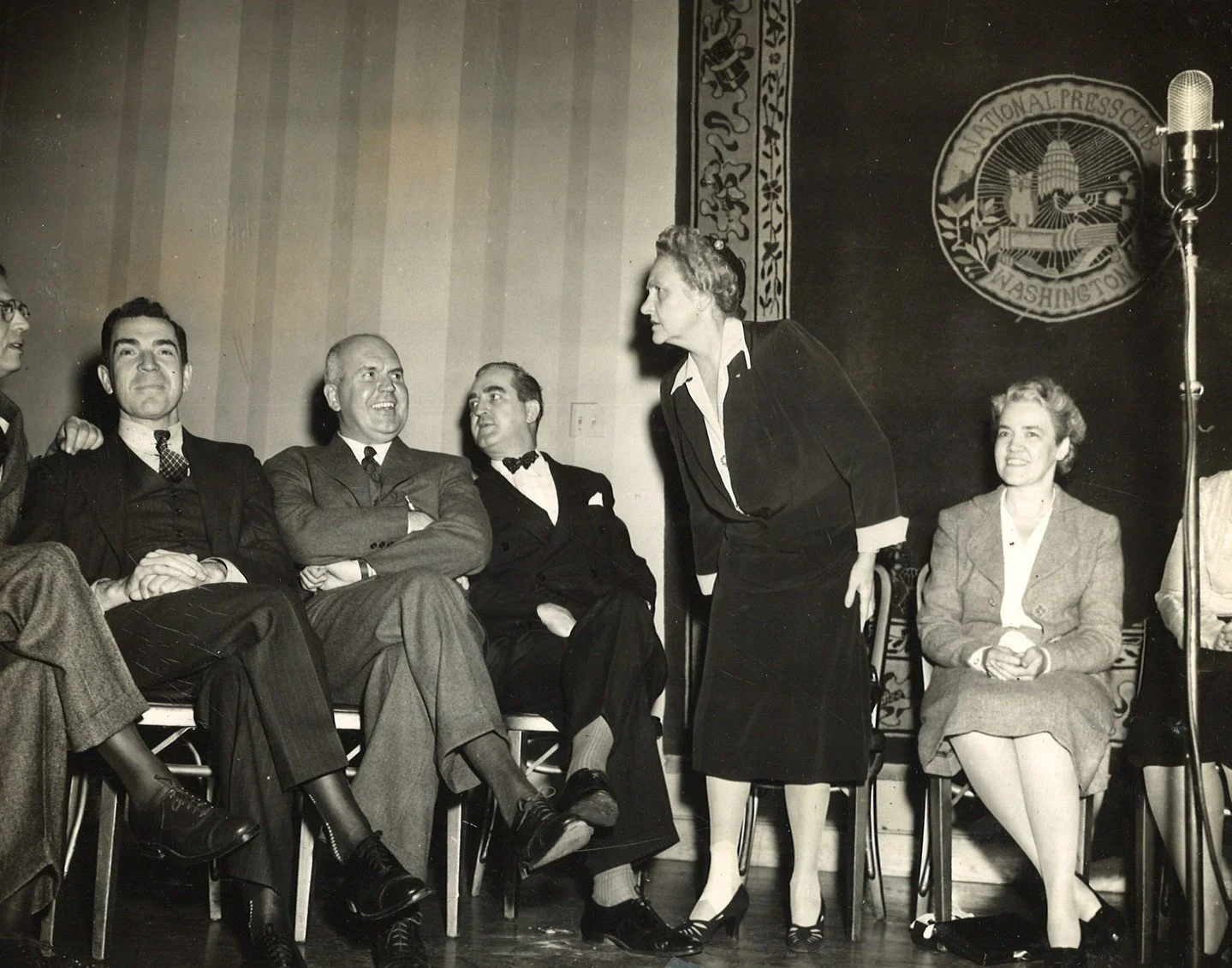 Guess what? There&rsquo;s an annual Congressional Spelling Bee! Hosted by the National Press Club, it&rsquo;s Press vs. Politicians every year. This tradition actually started way back in 1913. Representative Smith gave it a shot #OTD in 1943. She&rs