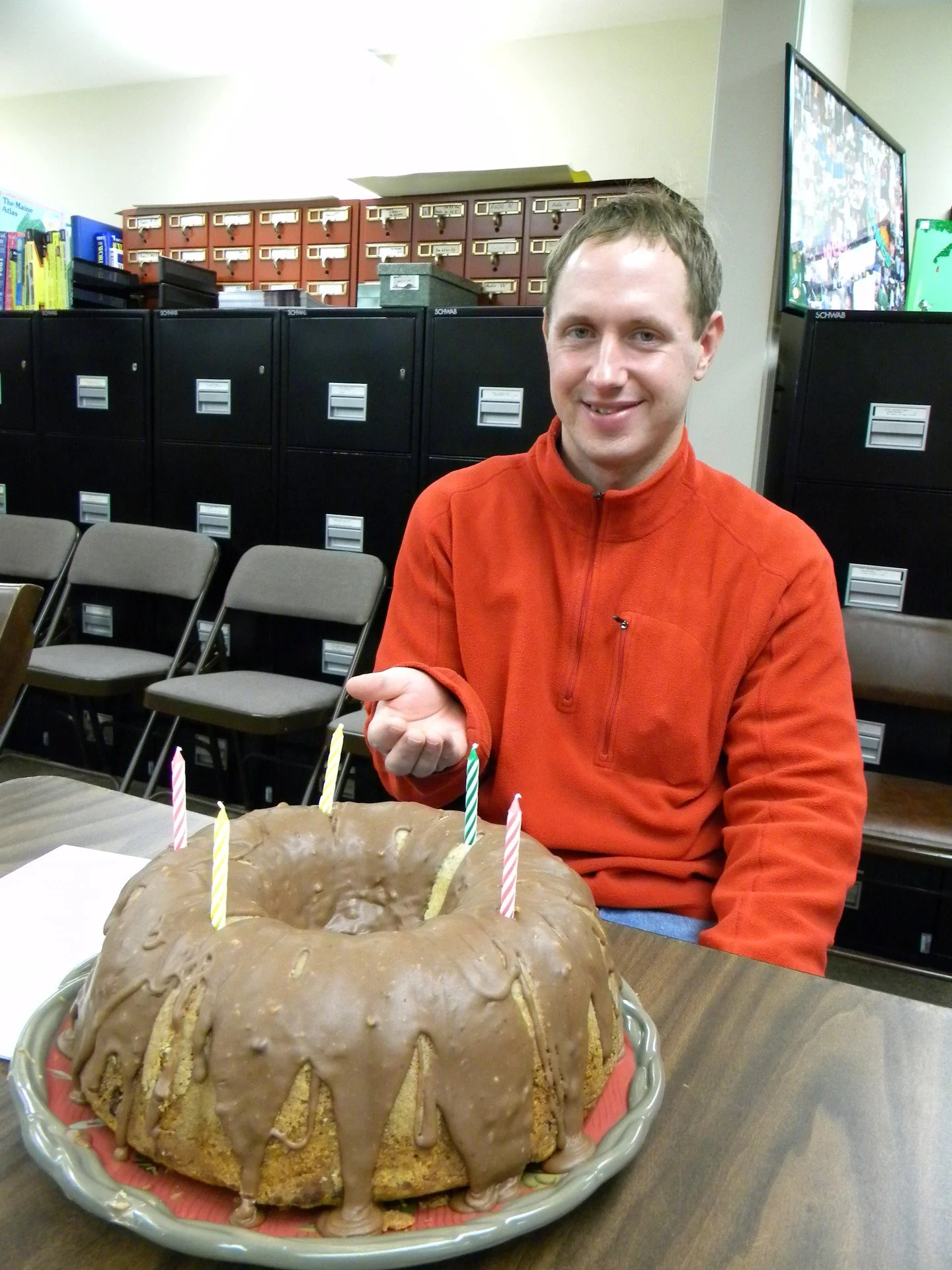 Wishing the happiest of birthdays to our amazing Facilities Maintenance person, Amos Reid! We appreciate all you do&mdash;just a little older and even more awesome than when this picture was taken in 2015!