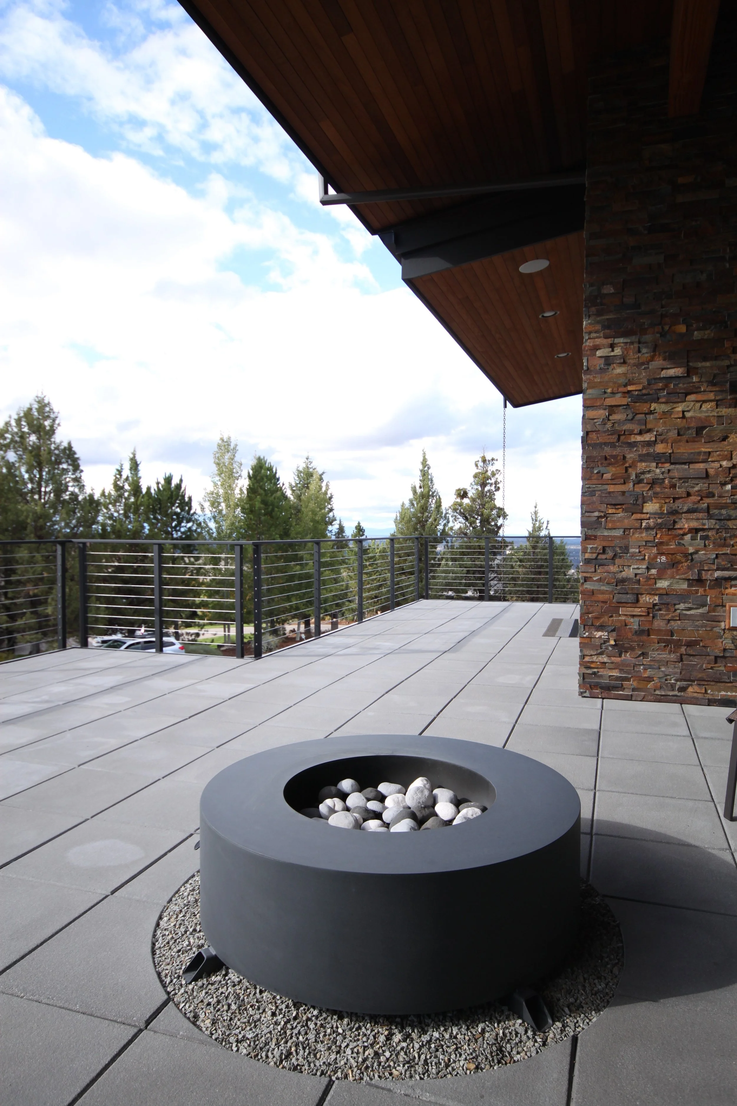 HENRY residence - gas fire pit