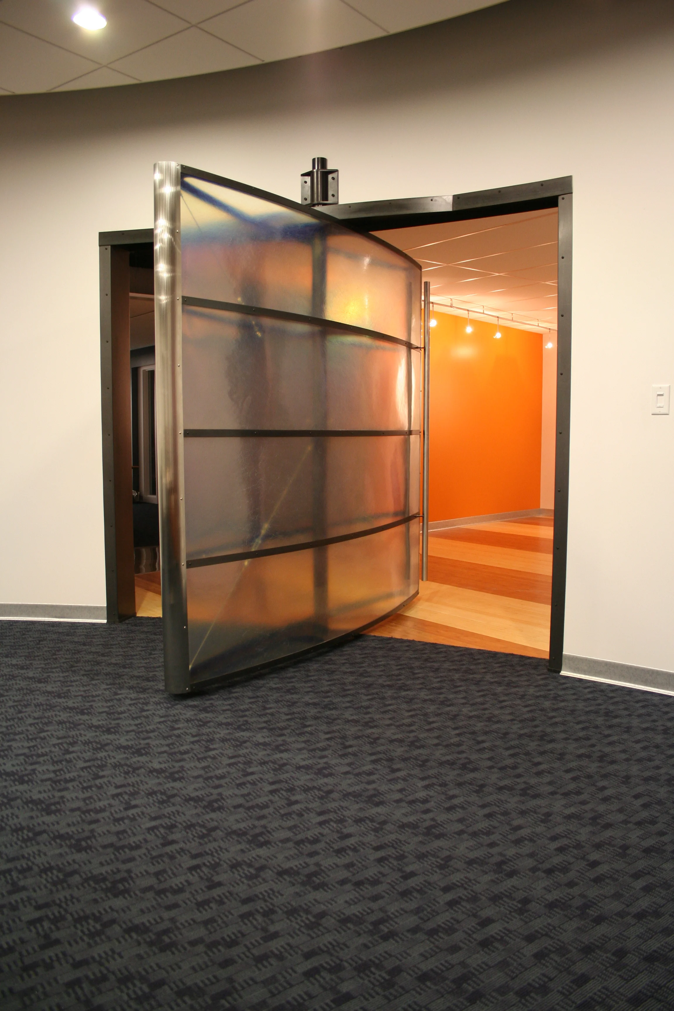 PGAV Architects - rotating door