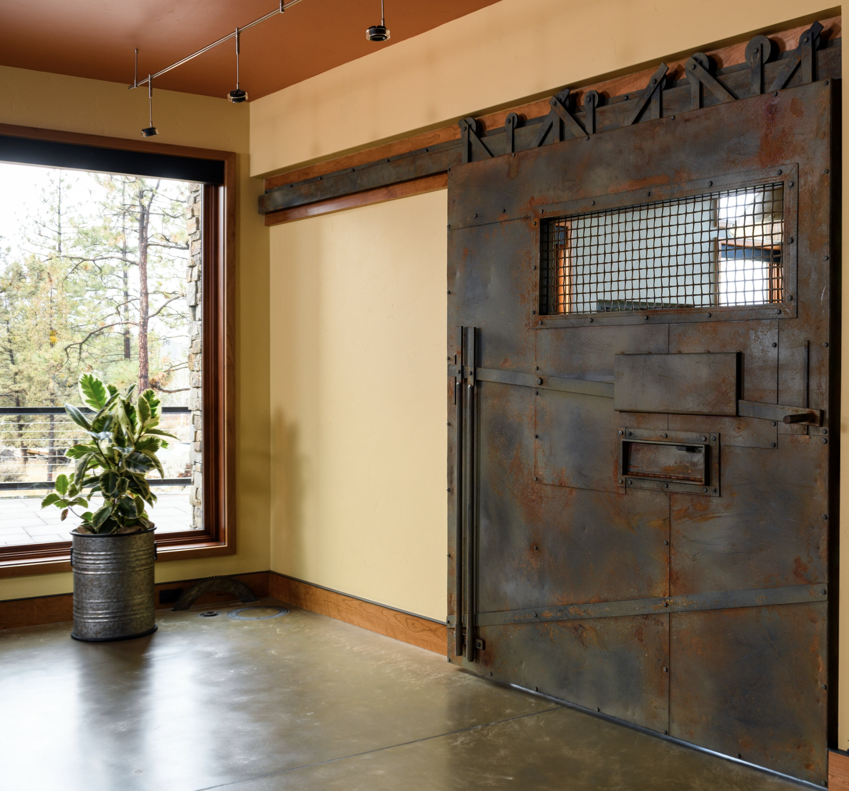 REYNOLDS residence - jailhouse door