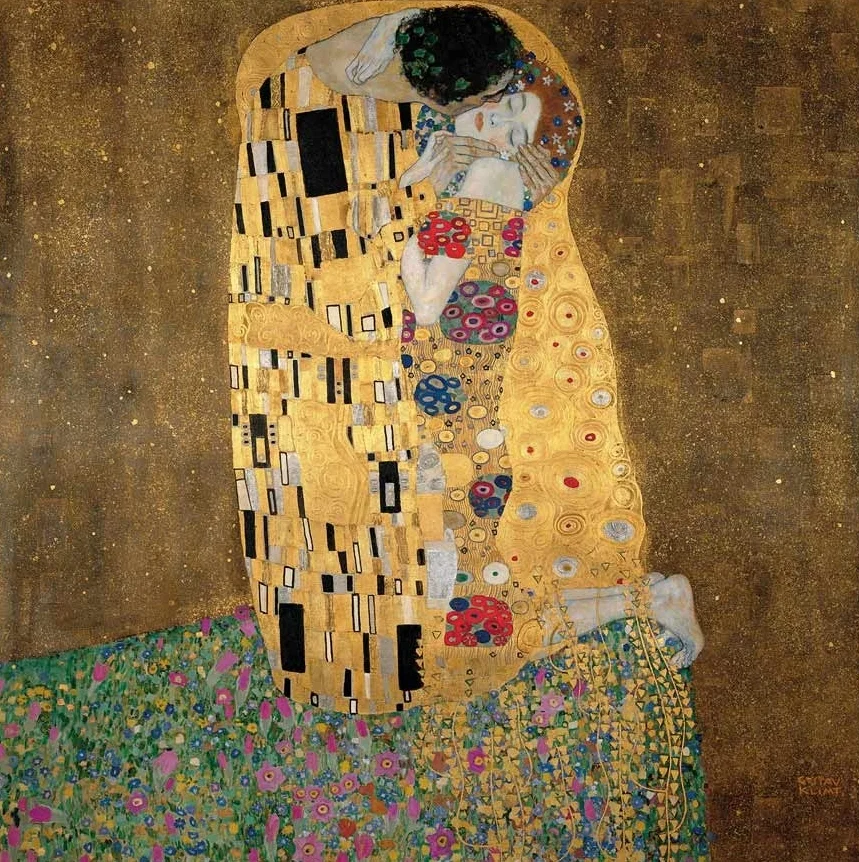 Dur Kuss, Gustav Klimt