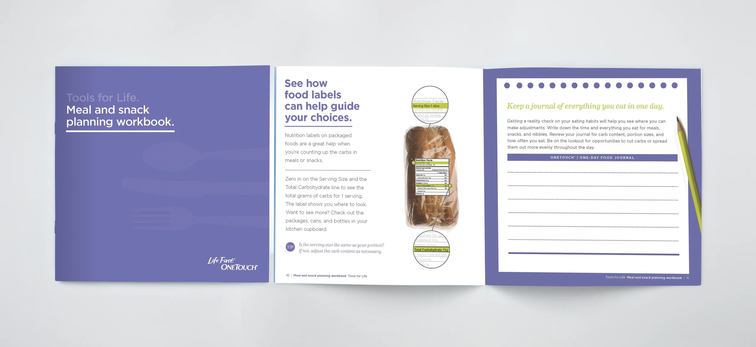 "Tools for life" Food Brochure