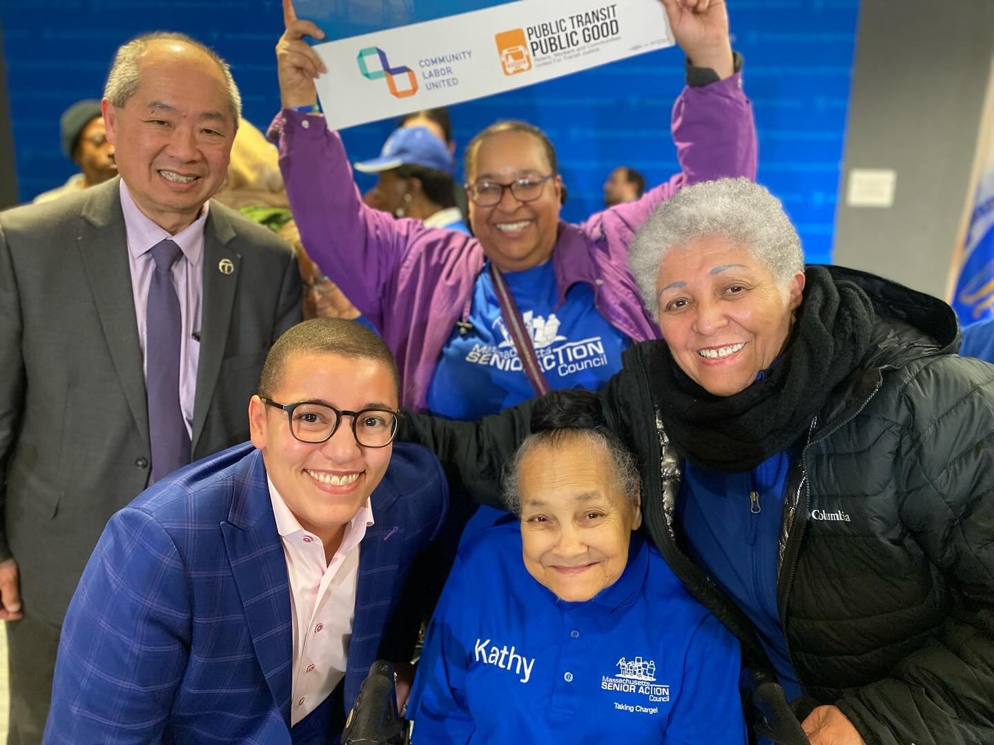 We Made History!
On March 28, 2024 the MBTA Board voted to create a new low-income fare. Thanks to the members of Mass Senior Action and their allies this new reduced fare will also be available everyone who uses the RIDE. Thank you Sec. Tibbitts-Nut