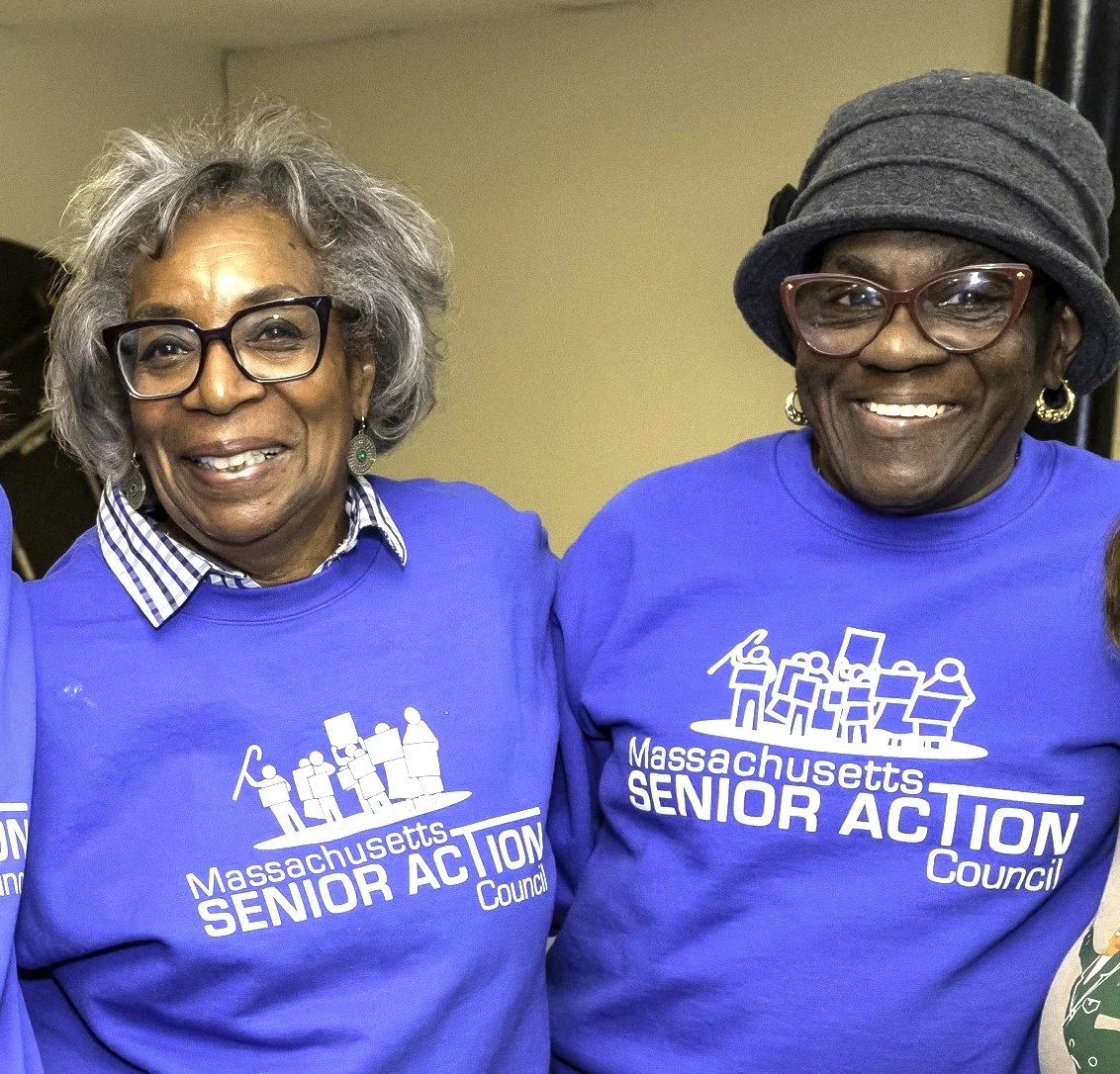 Gwen Mitchell and Adonica Chaplain, Boston Chapter — Mass Senior Action ...