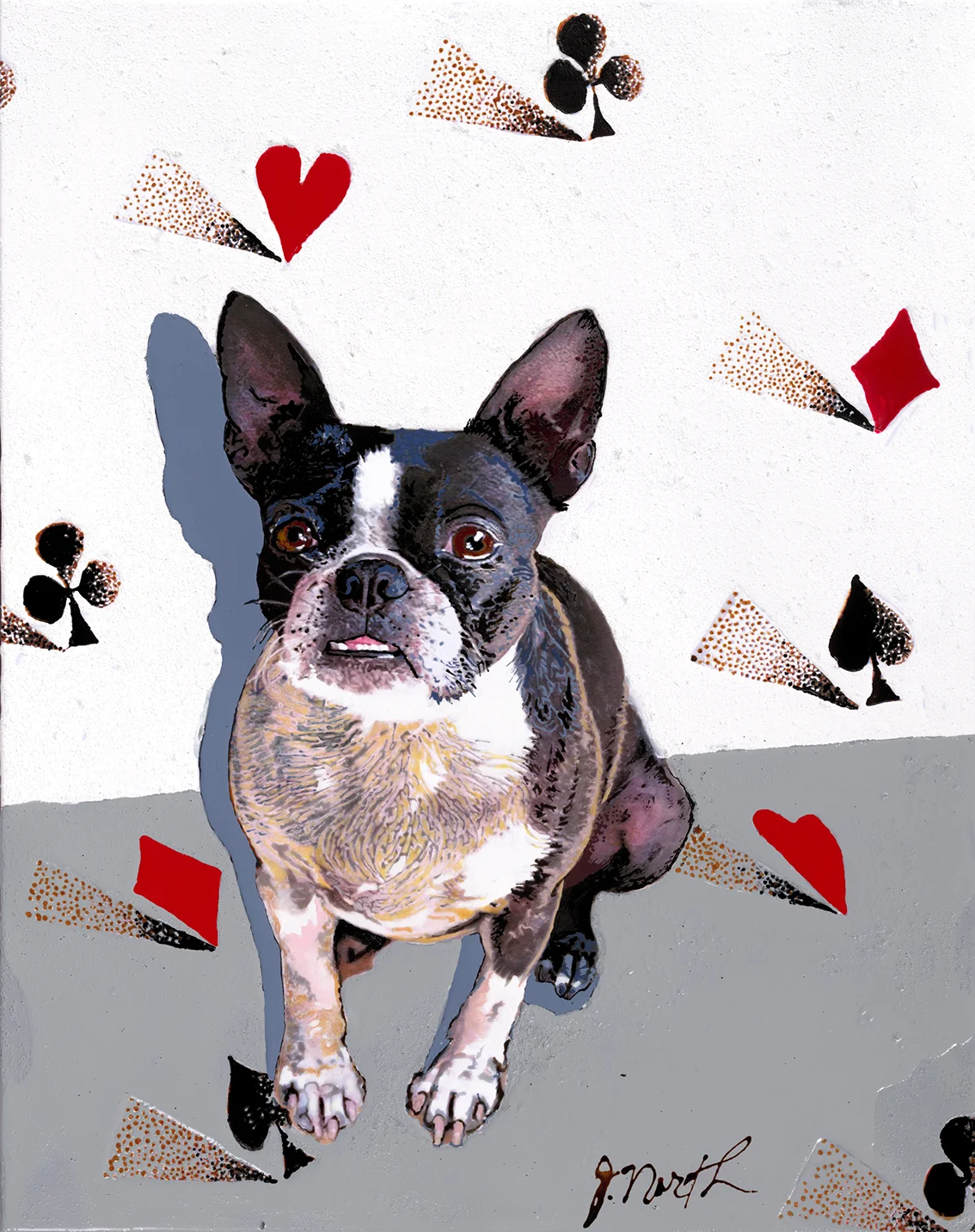 Lucie Acrylic 30"x22"