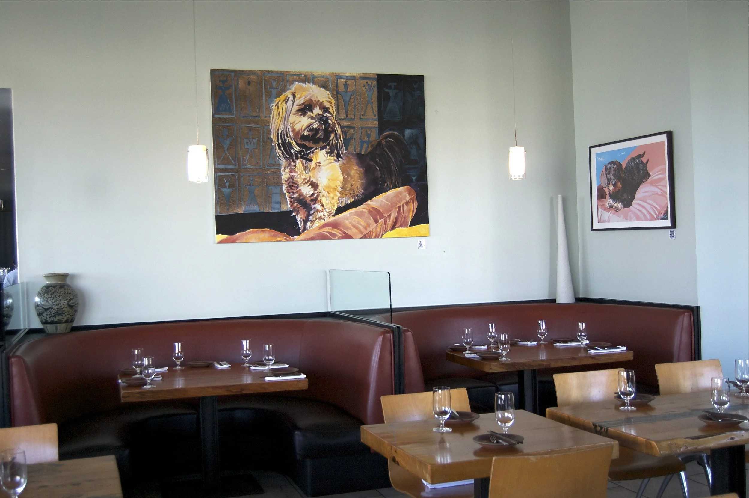 Untitled, 4' x 8', Slanted Door Ferry Building, Embarcadero 