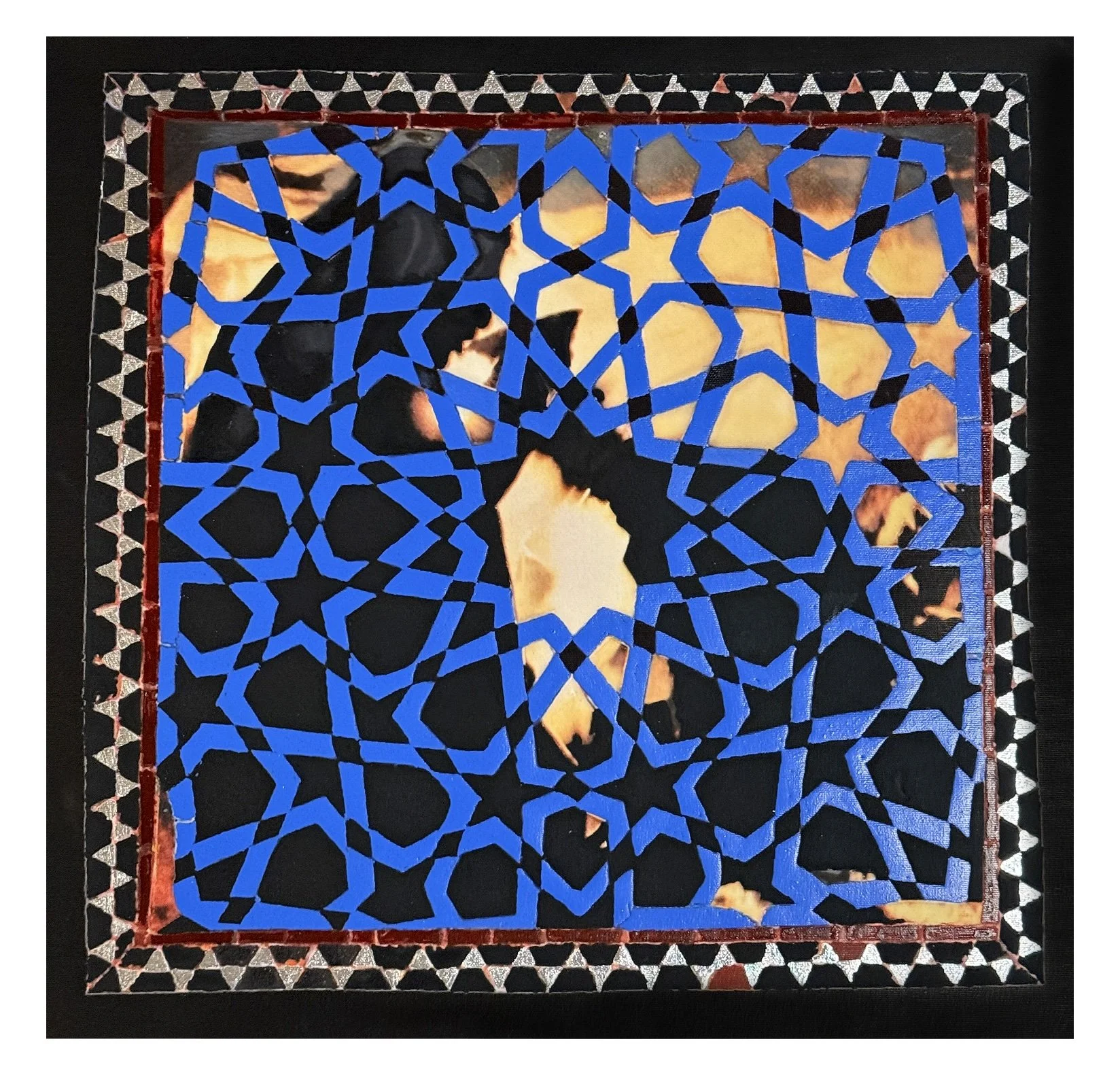 War Leaves no Room for Solitude, 12 x 12", Acrylic