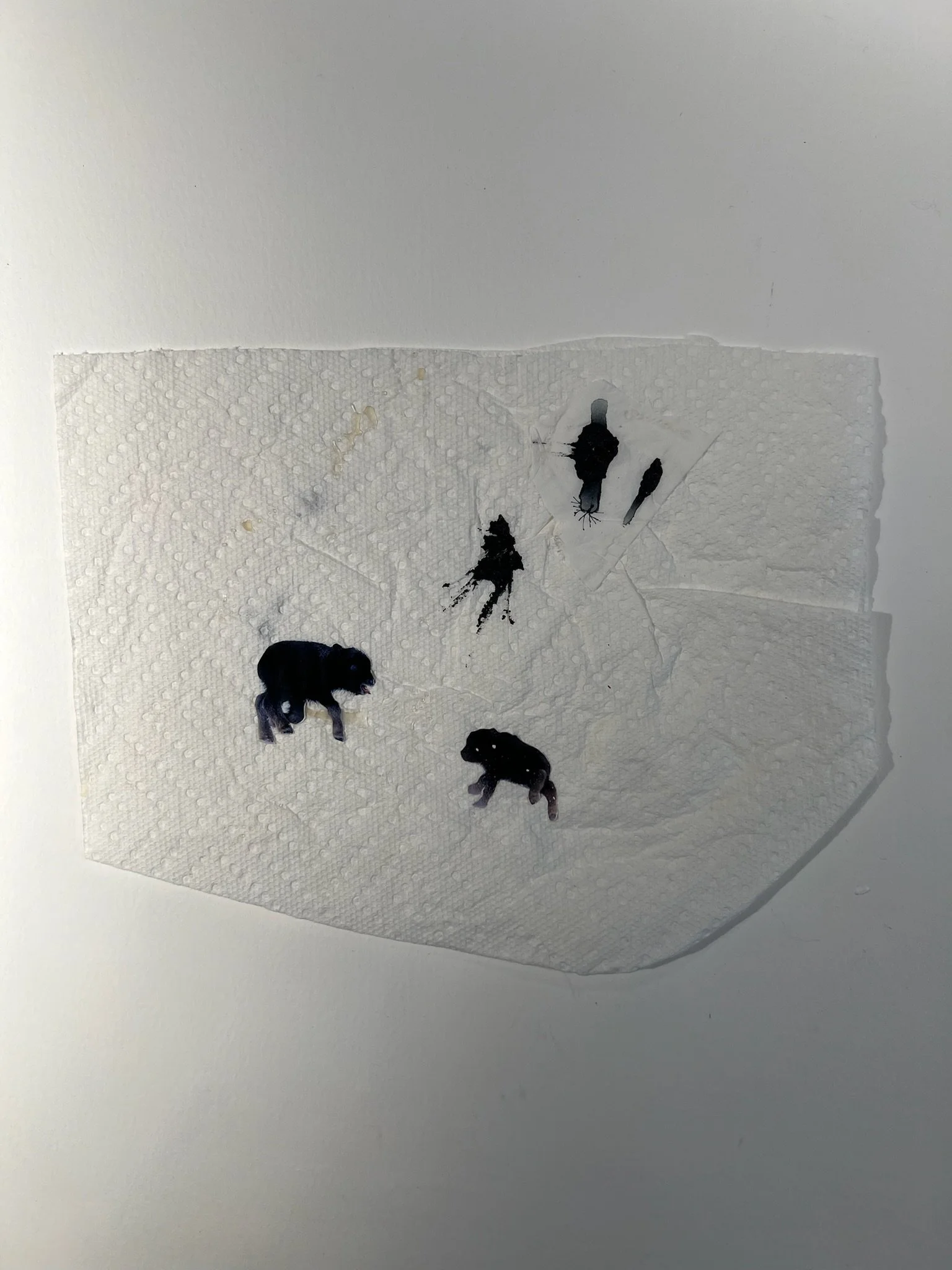 Untitled, Acrylic and Collage