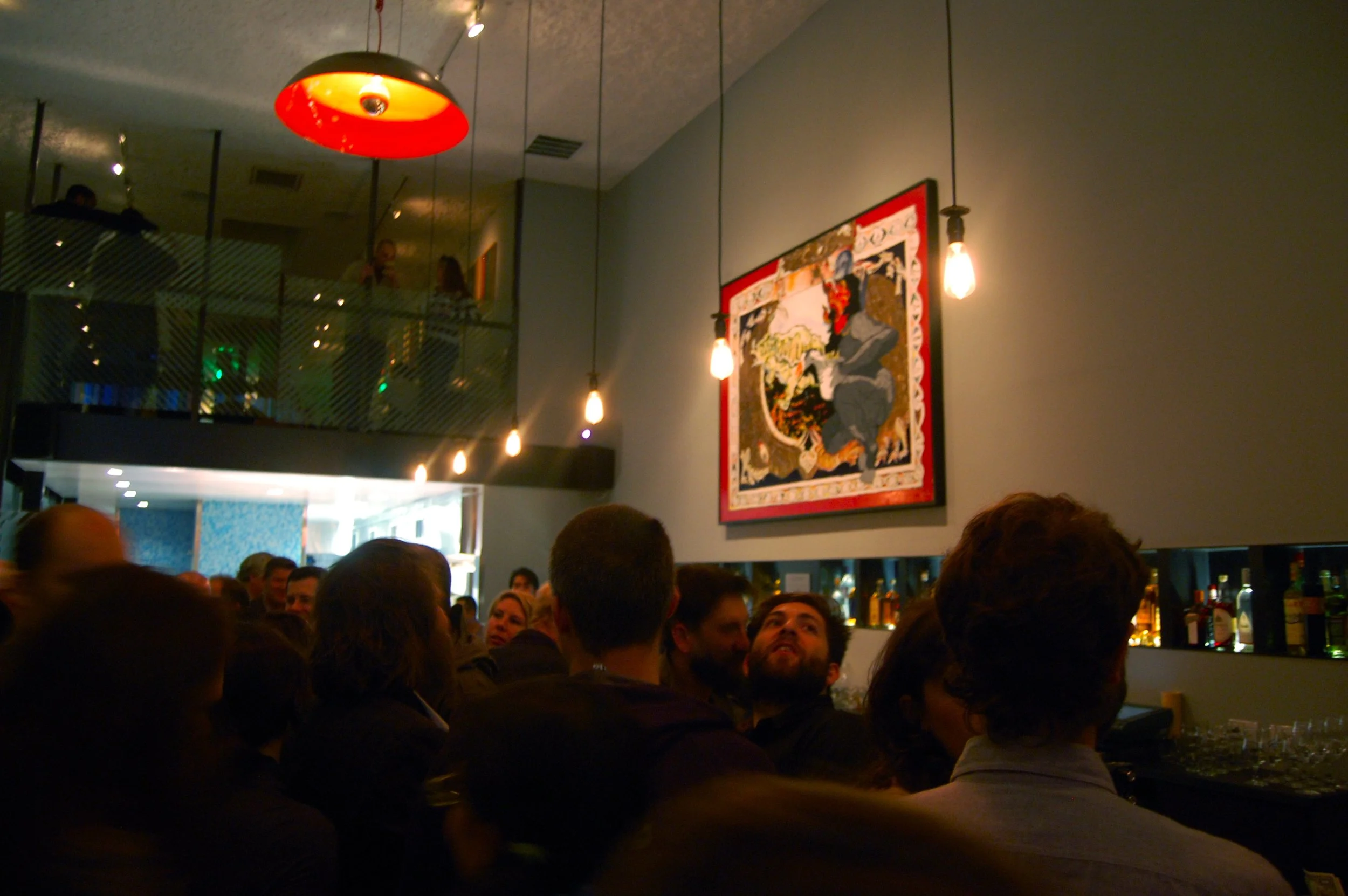 "Mother Goose, A Long Look Forward" 4' x 8', Slanted Door Reception, San Francisco