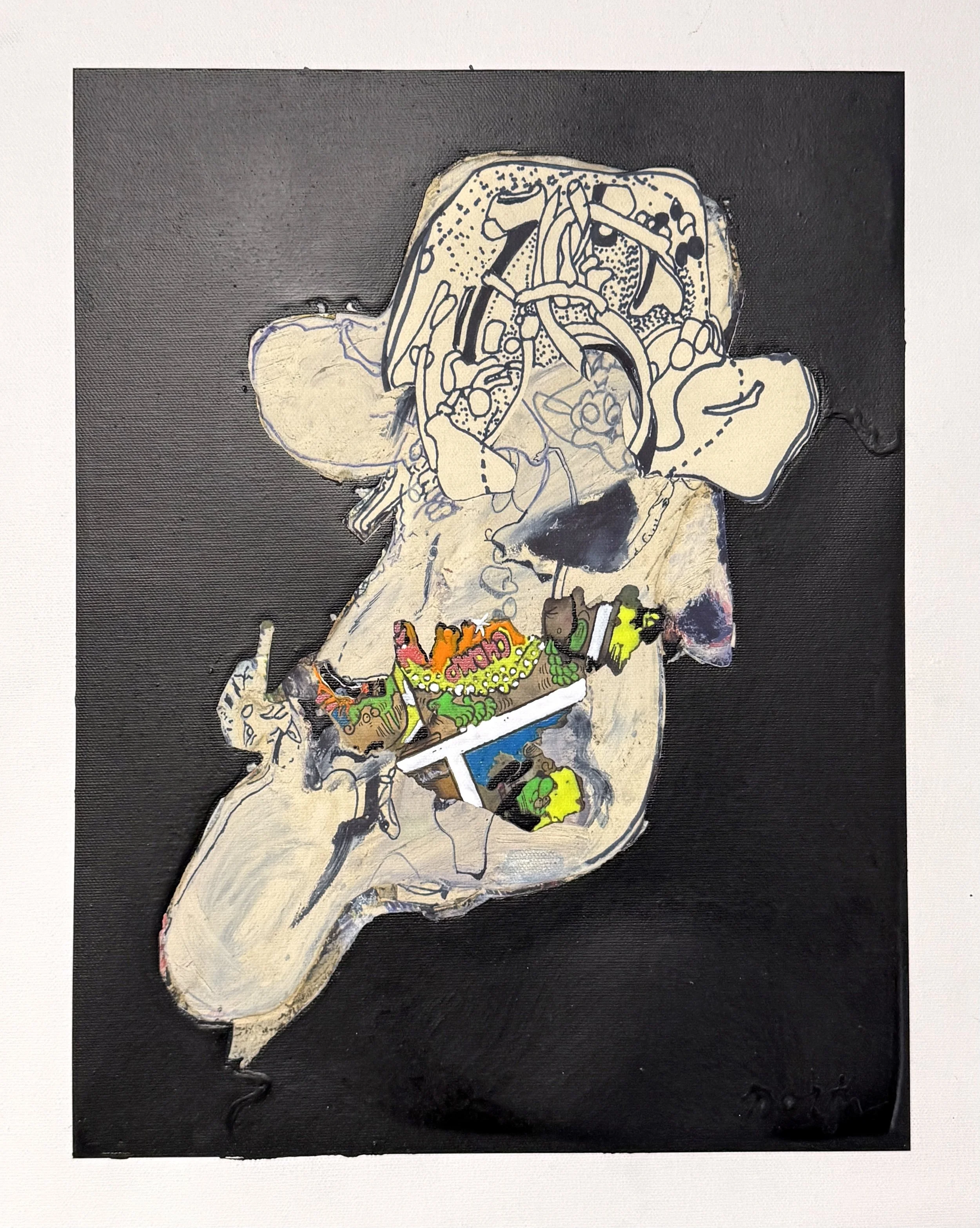 Untitled, 12" x 15", Collage